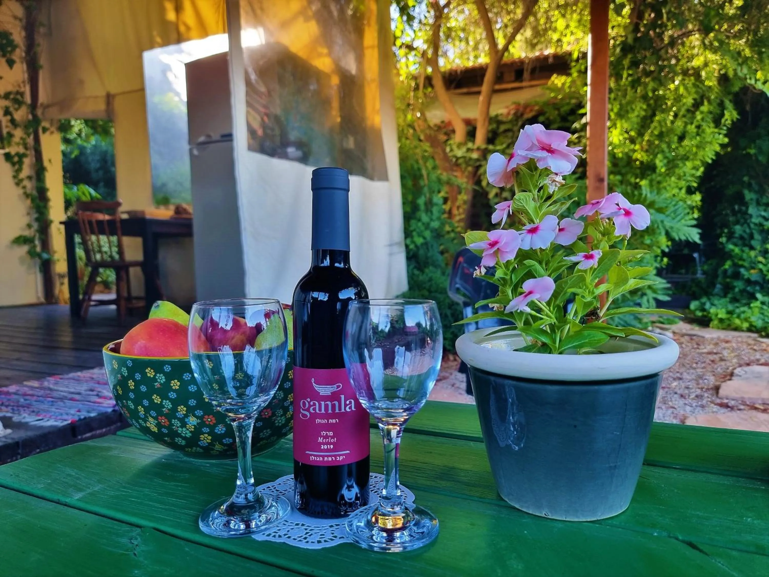 Drinks in Miki's Rosh Pinna