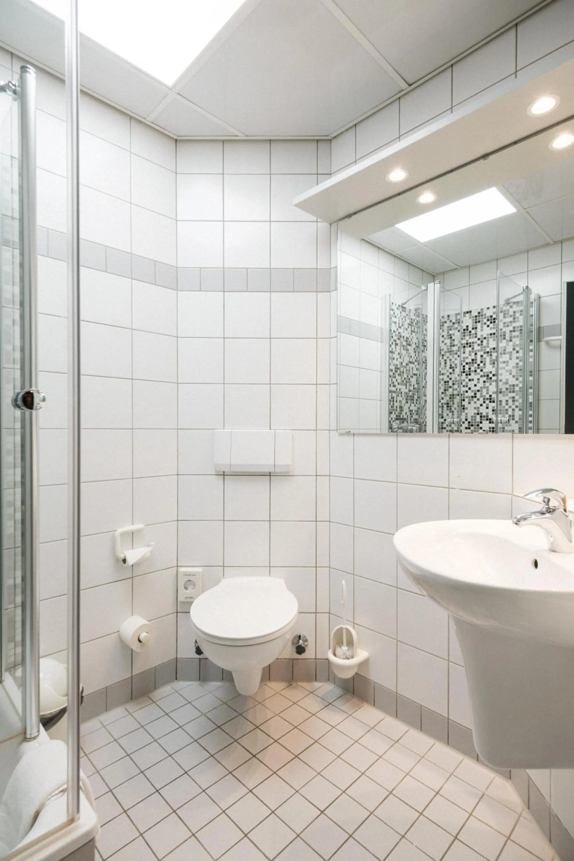 Shower in Hotel Haus Duden