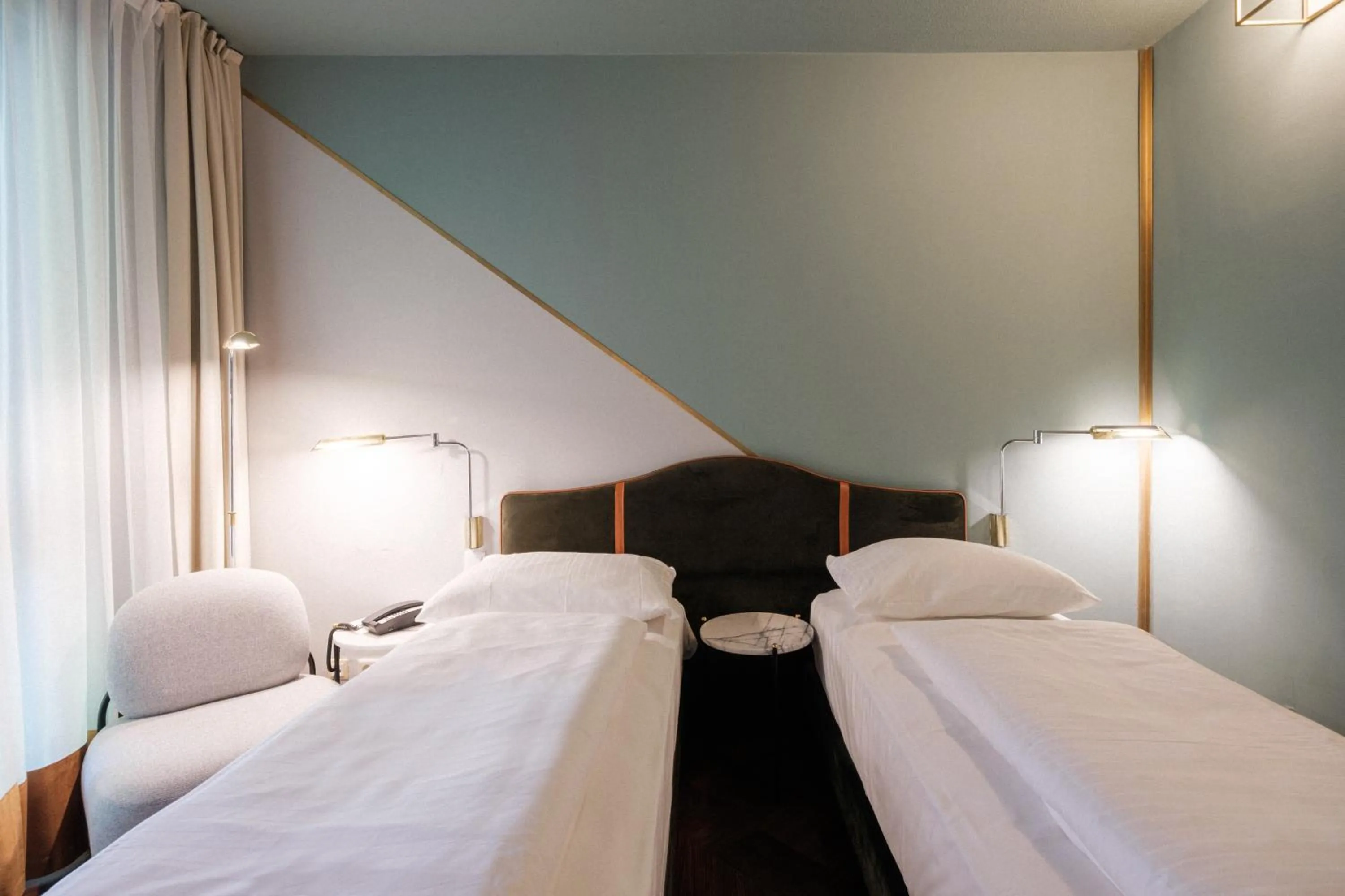 Bed in Hotel Haus Duden