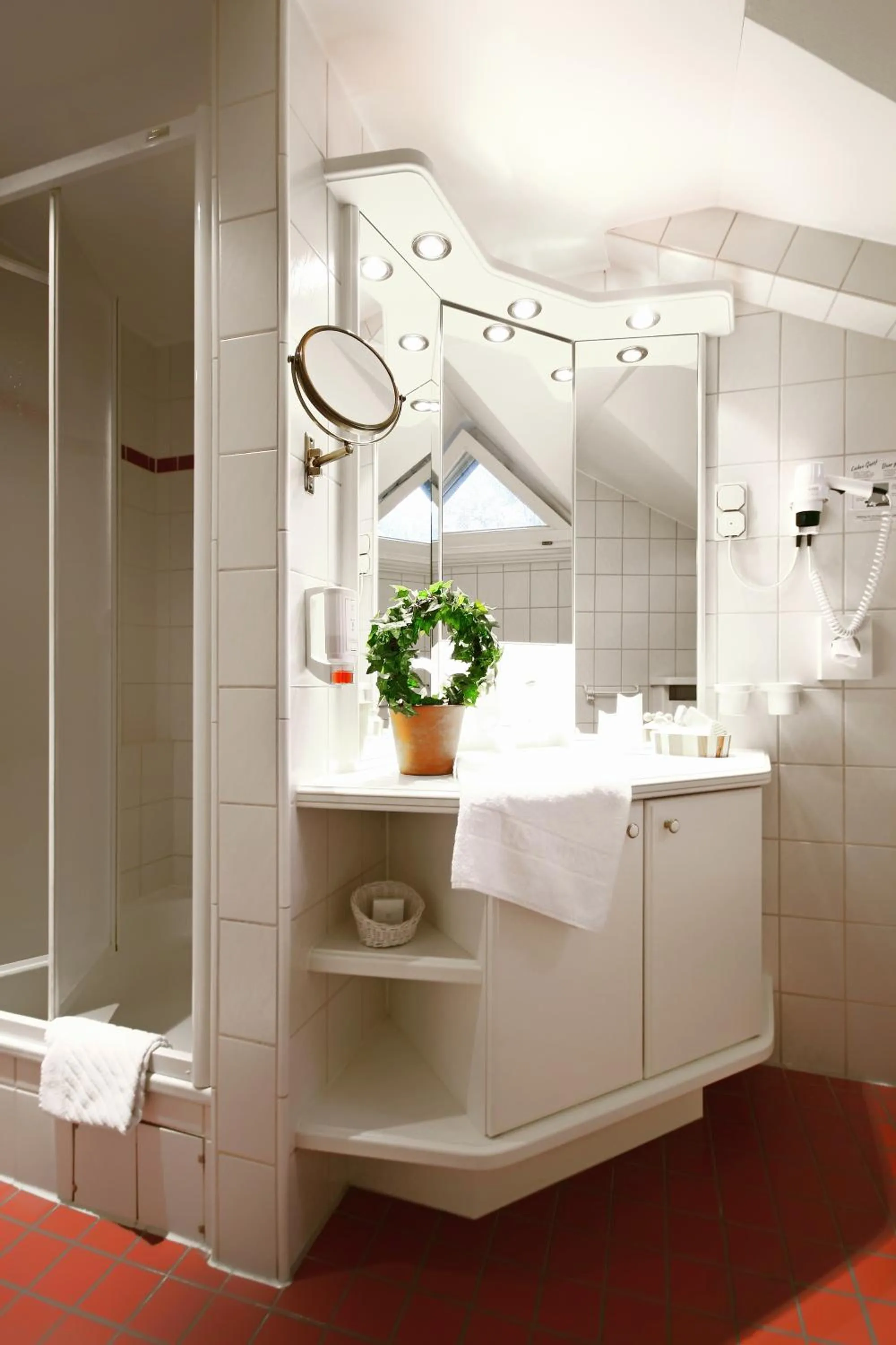 Bathroom in Hotel Haus Duden