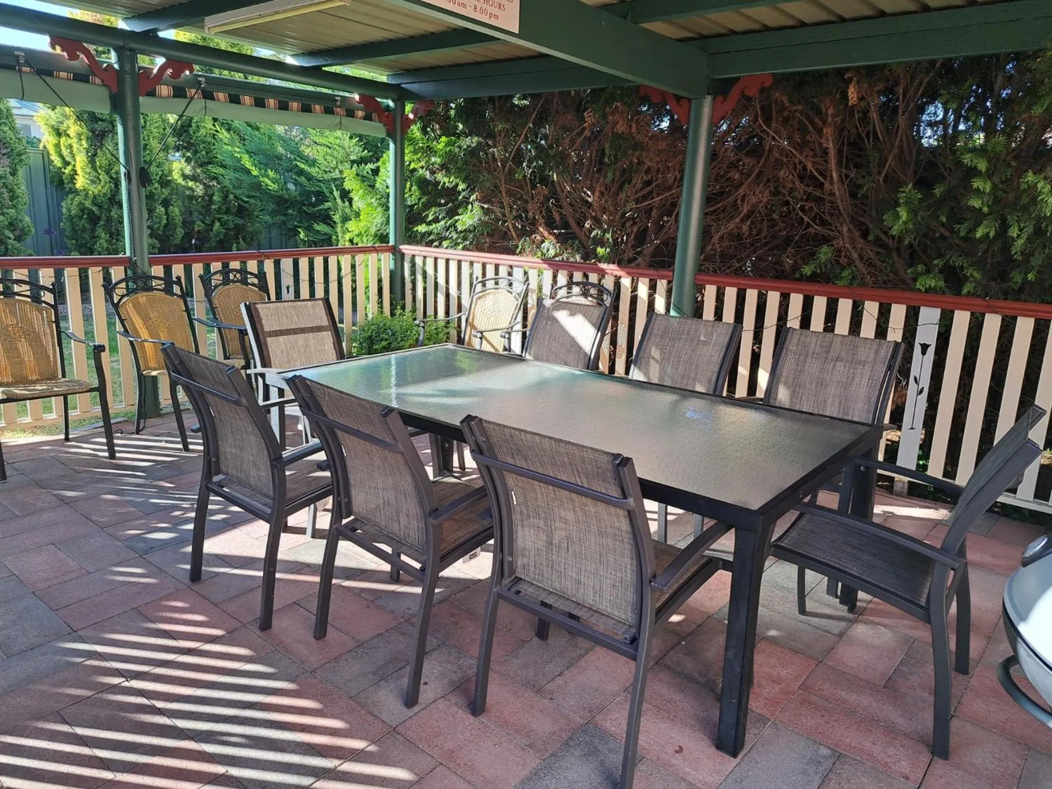 BBQ facilities in Stannum Lodge Motor Inn