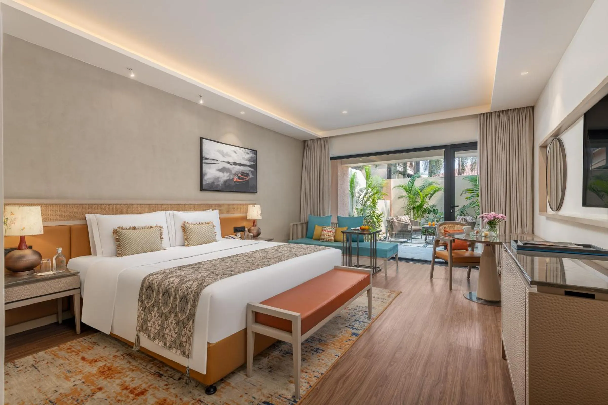 Bed in Taj Alibaug Resort & Spa, Maharashtra