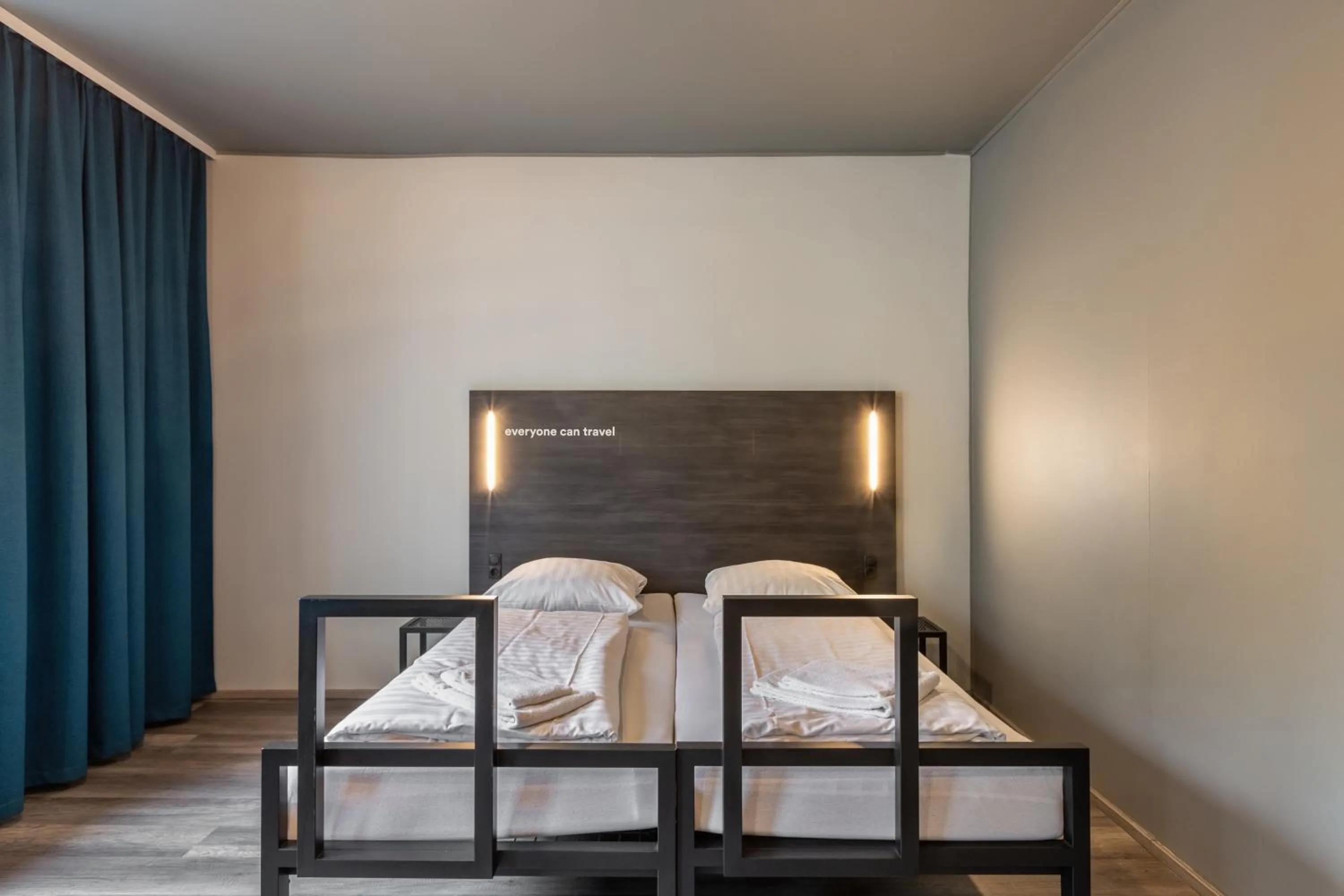 Bed in a&o Köln Hauptbahnhof