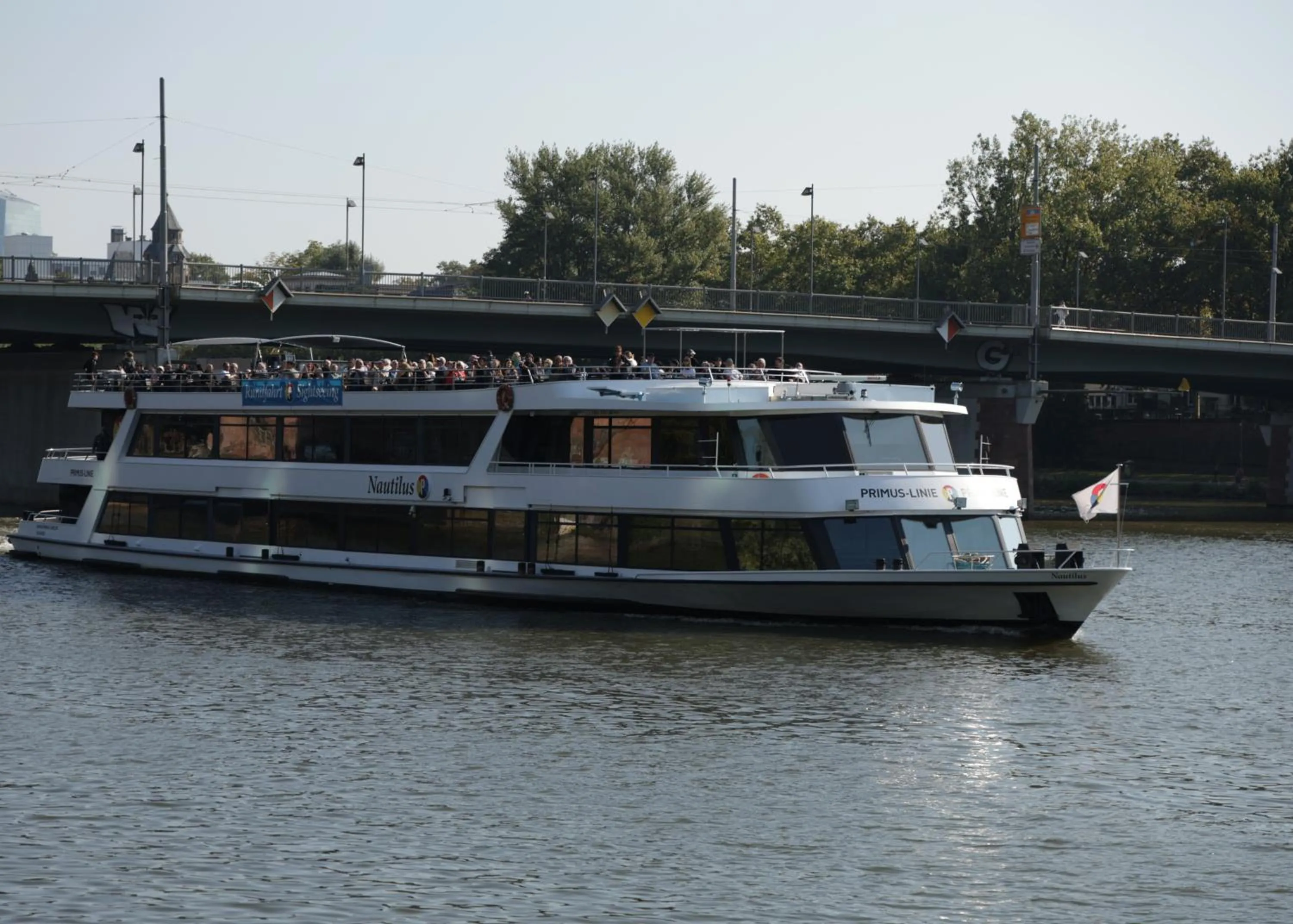 View (from property/room) in ibis Frankfurt Centrum