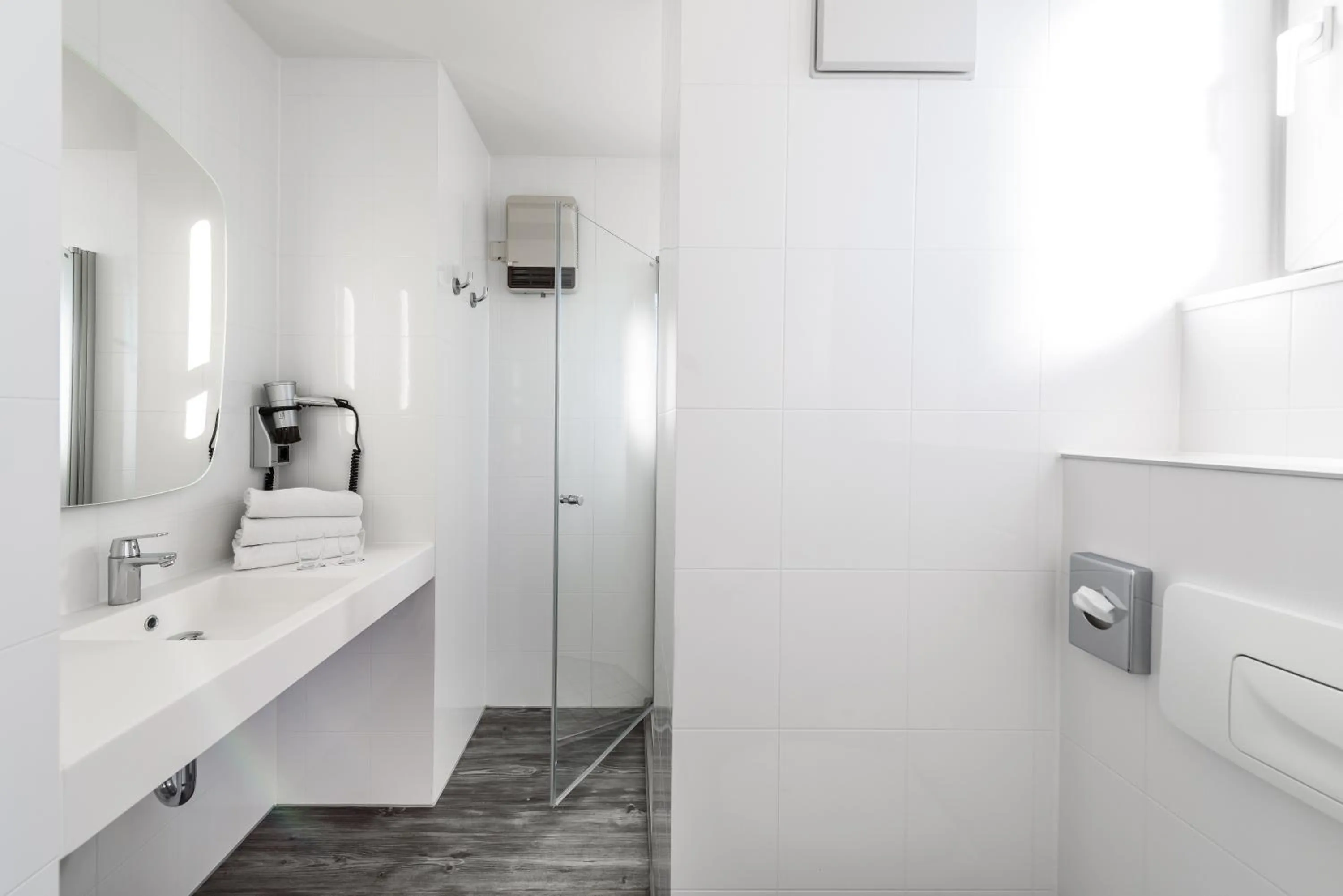 Toilet in ibis Frankfurt Centrum