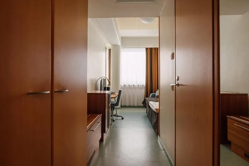 Bedroom, Bed in Hotelliravintola Kumpu