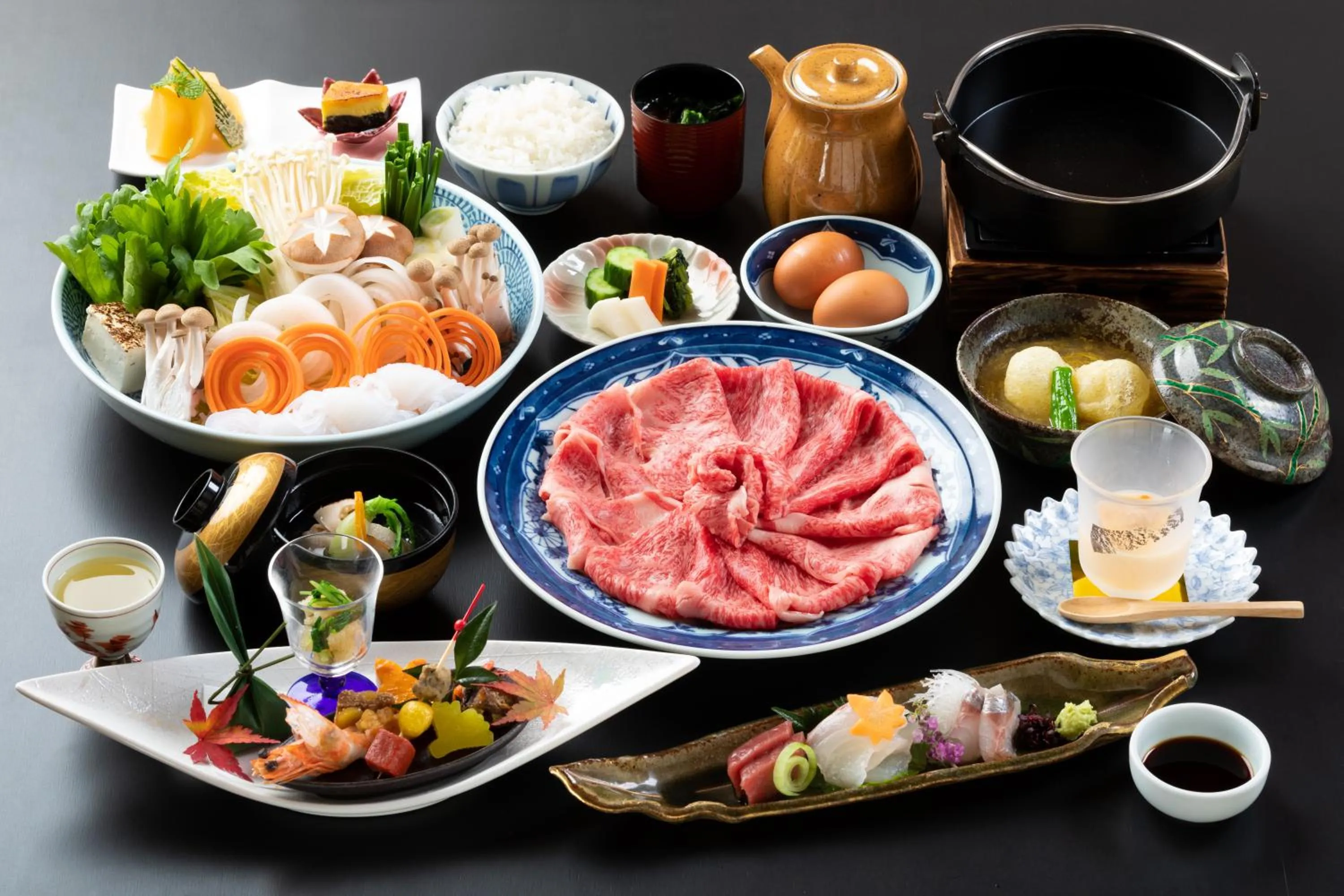 Food in Yufuin Santoukan