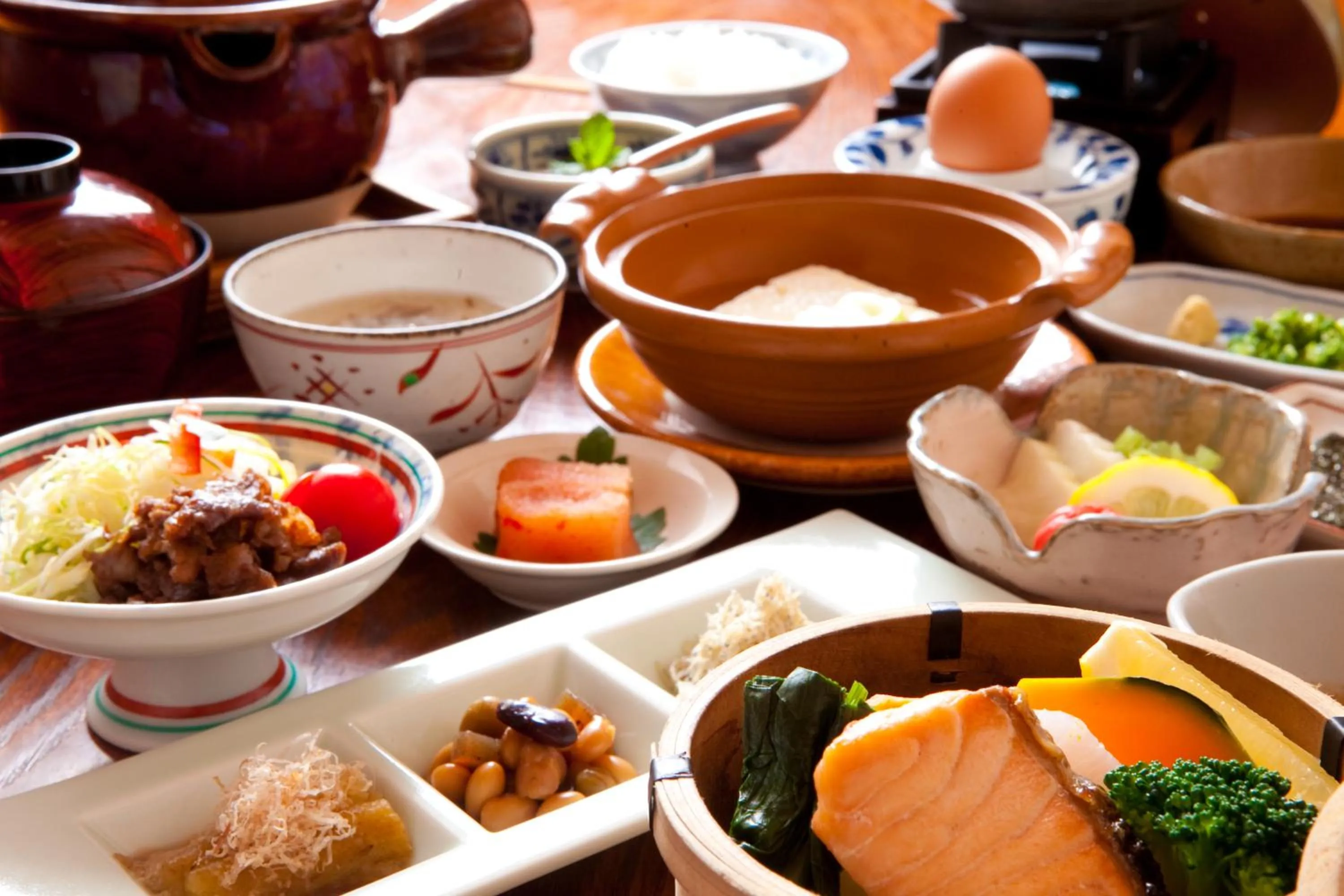 Breakfast in Yufuin Santoukan