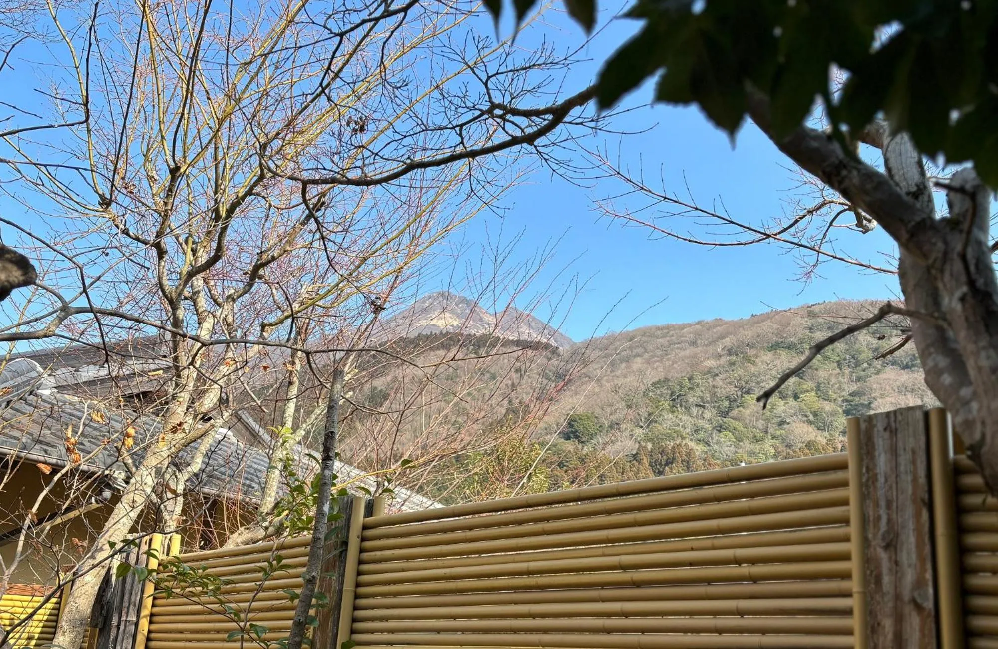 Natural landscape in Yufuin Santoukan