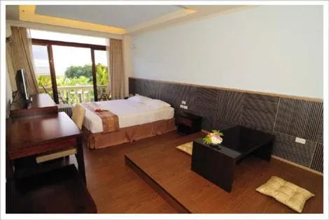 Photo of the whole room, Bed in Airai Water Paradise Hotel & Spa