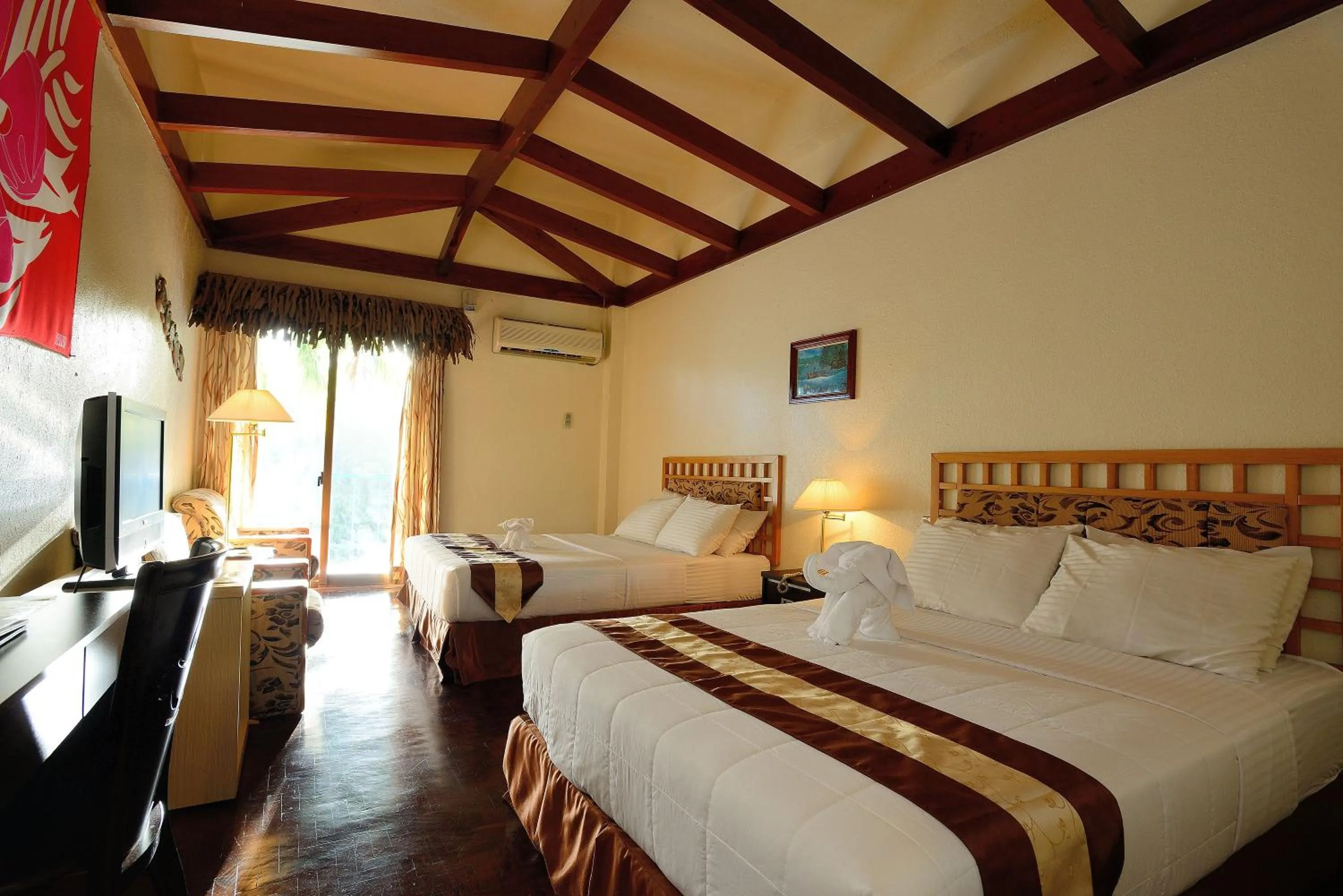 Standard Room with Two Queen Beds in Airai Water Paradise Hotel & Spa