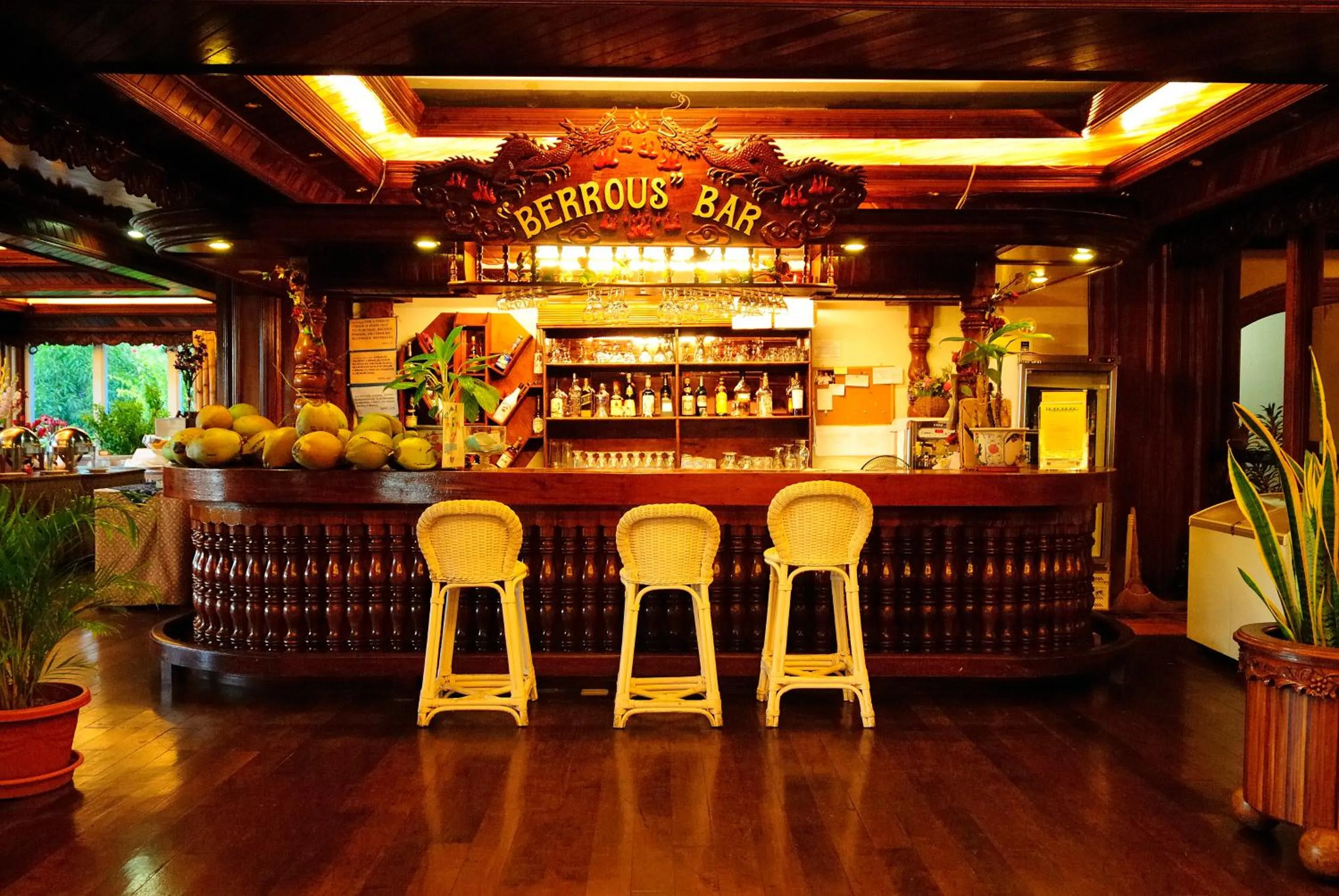 Lounge or bar in Airai Water Paradise Hotel & Spa