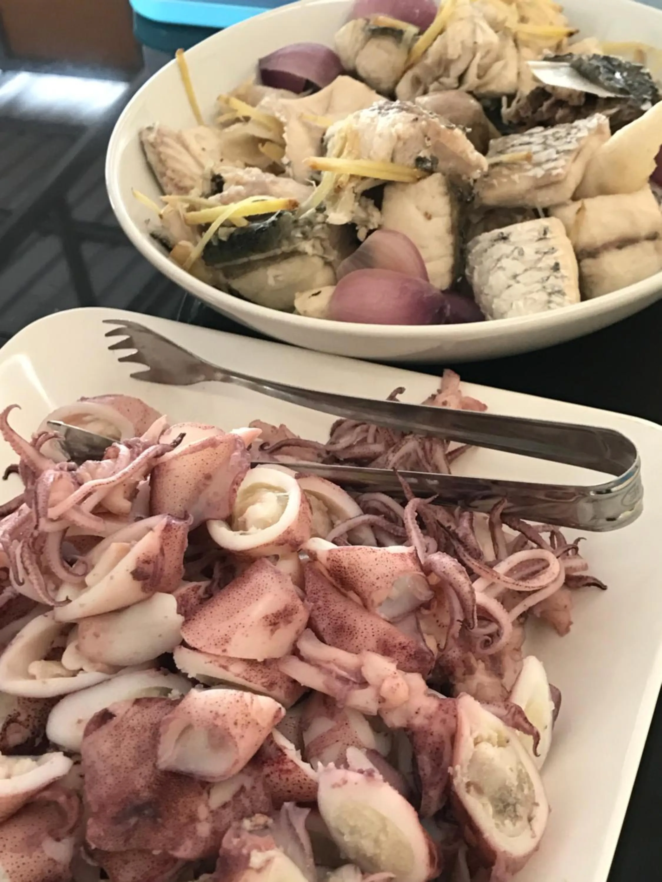 Breakfast in Sangtong Beach Resort