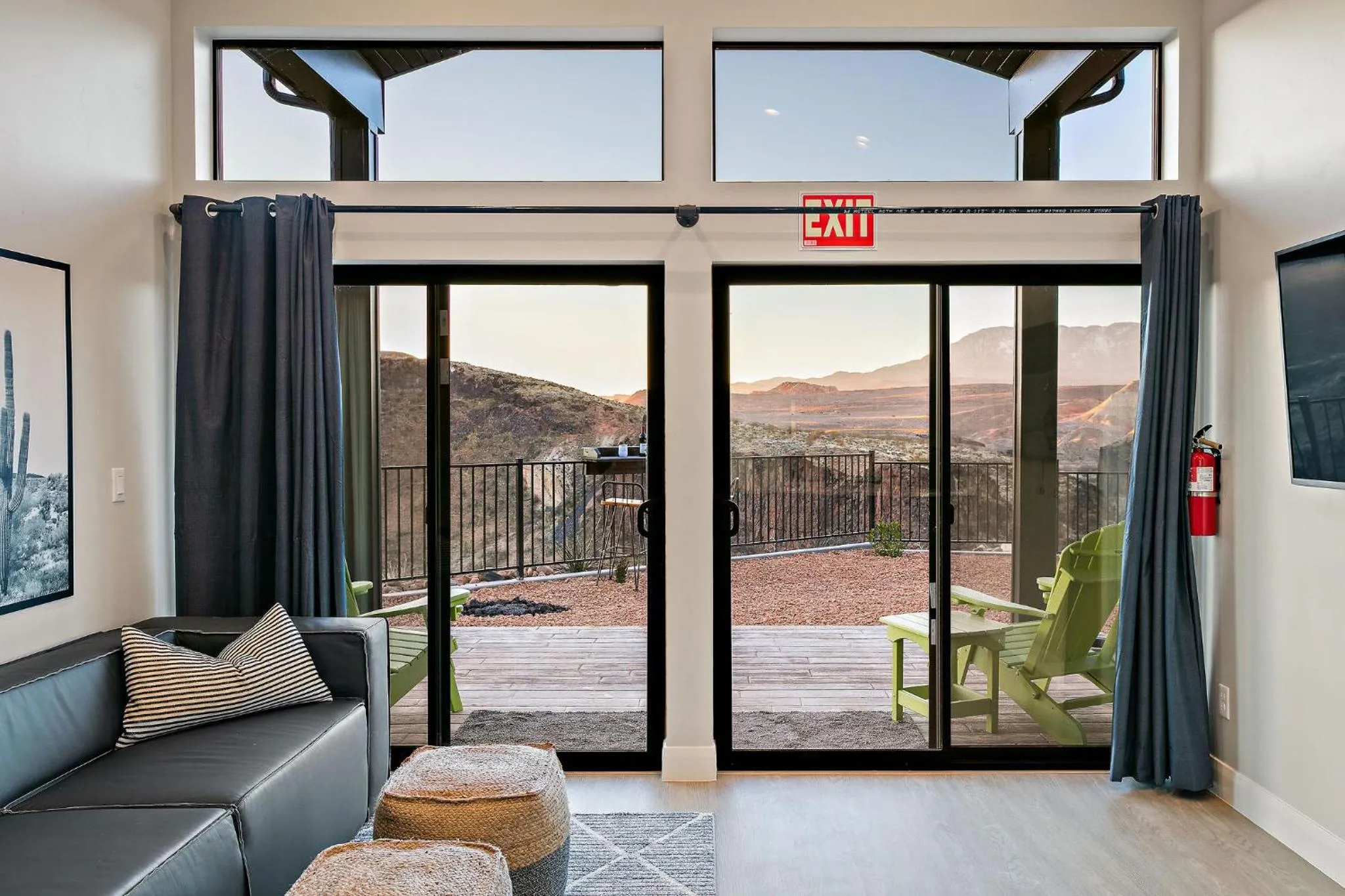 Living room in The Dwellings