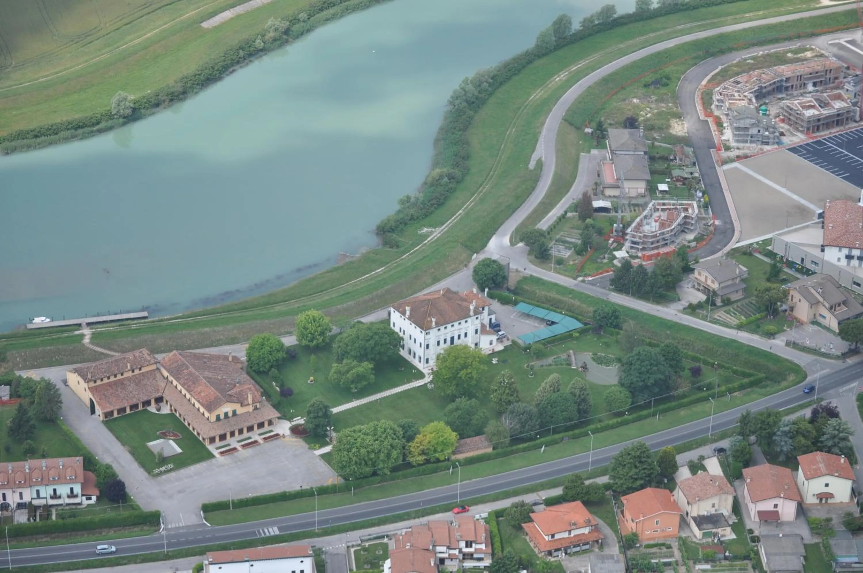 Bird's eye view in Villa Dei Dogi