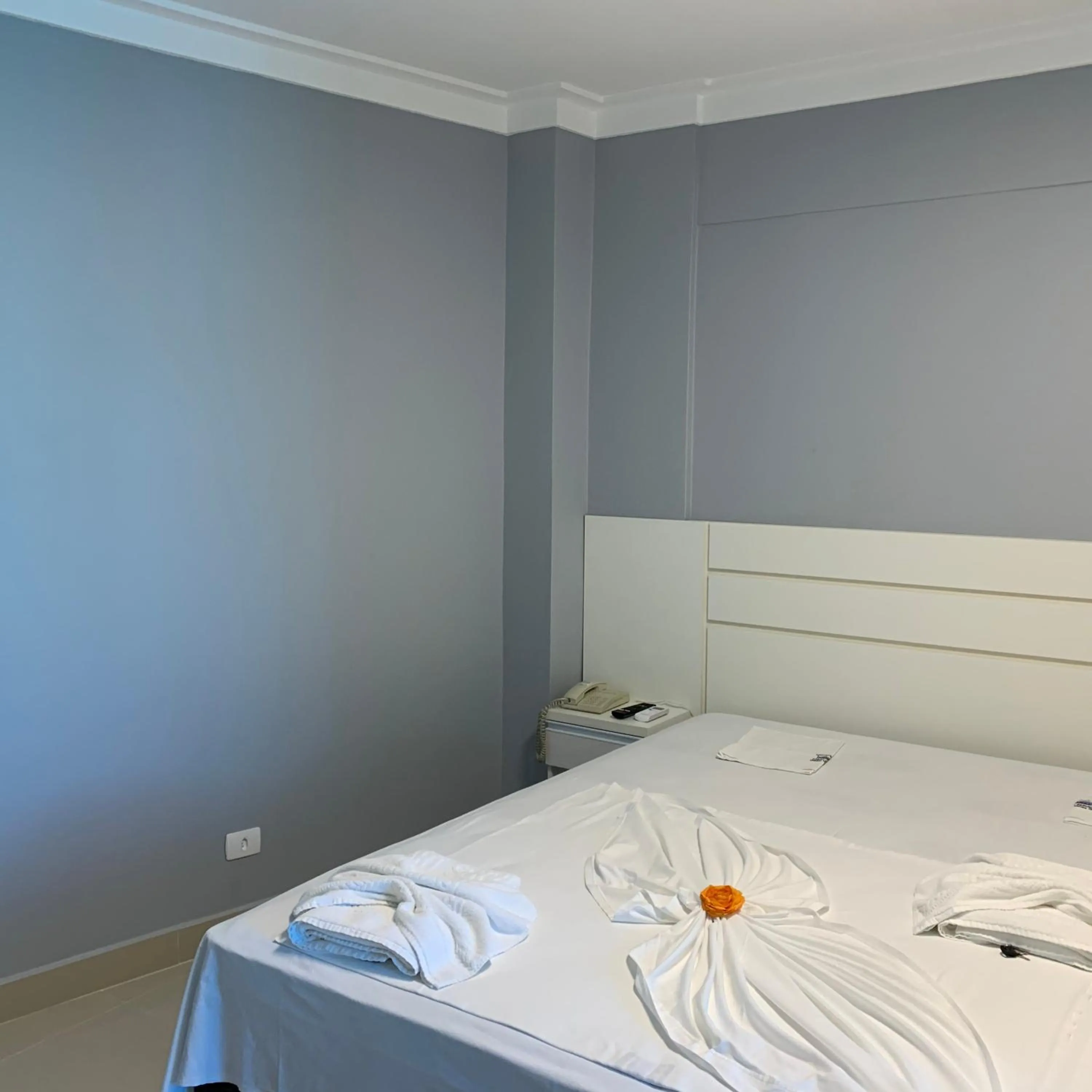 Bed in ARARAS Apart Hotel