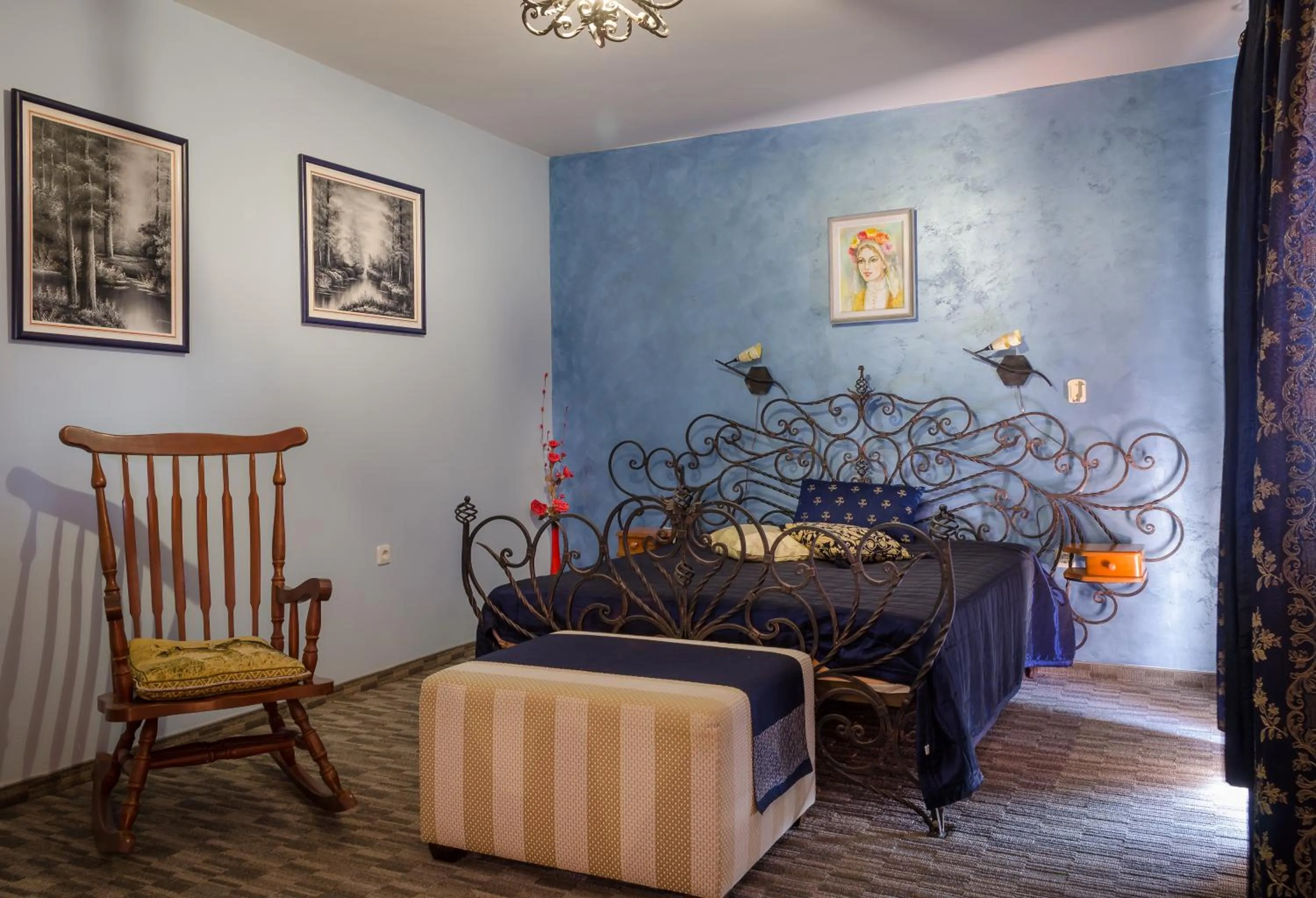 Bed in Kalypso Hotel