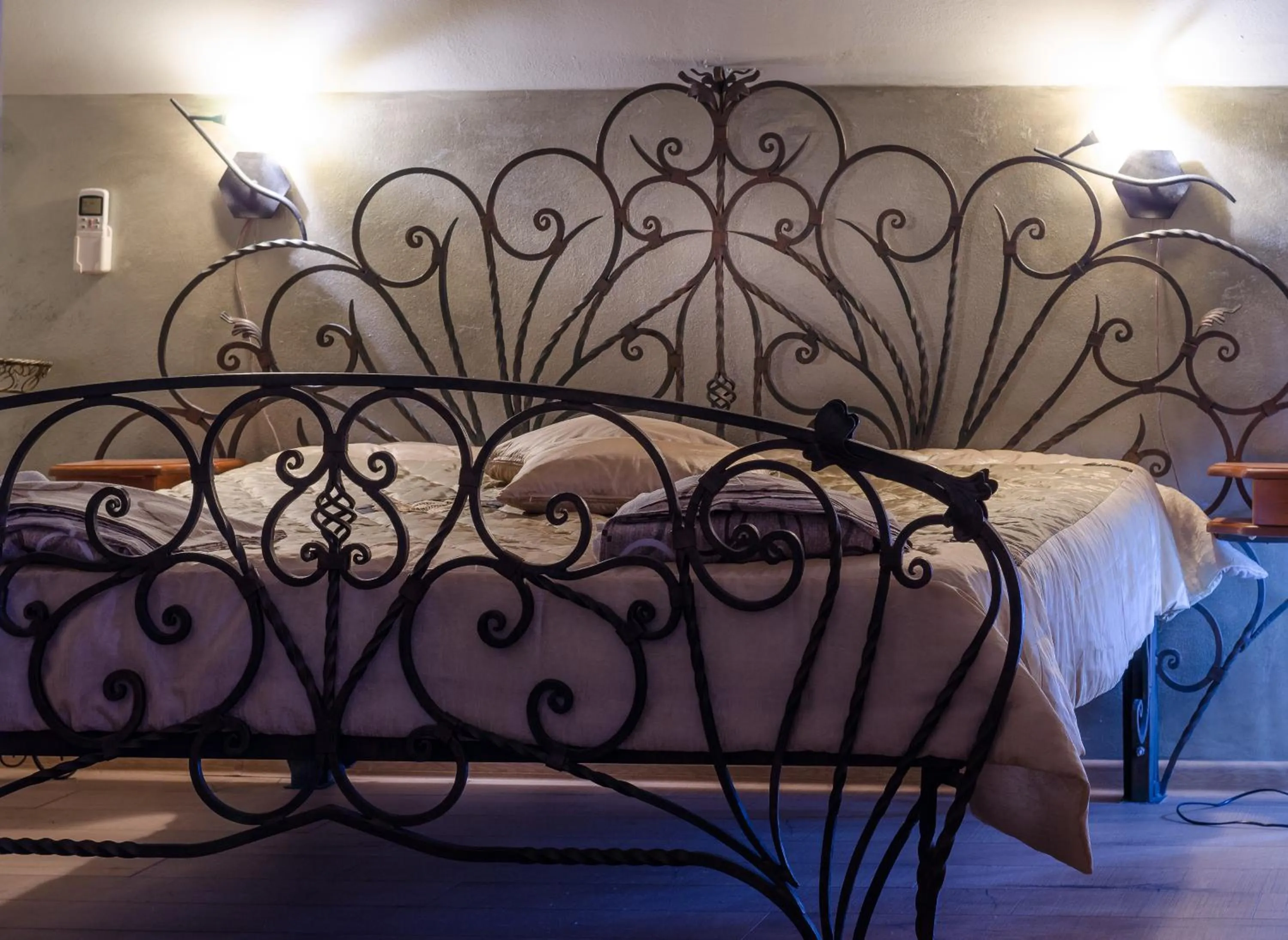 Bed in Kalypso Hotel