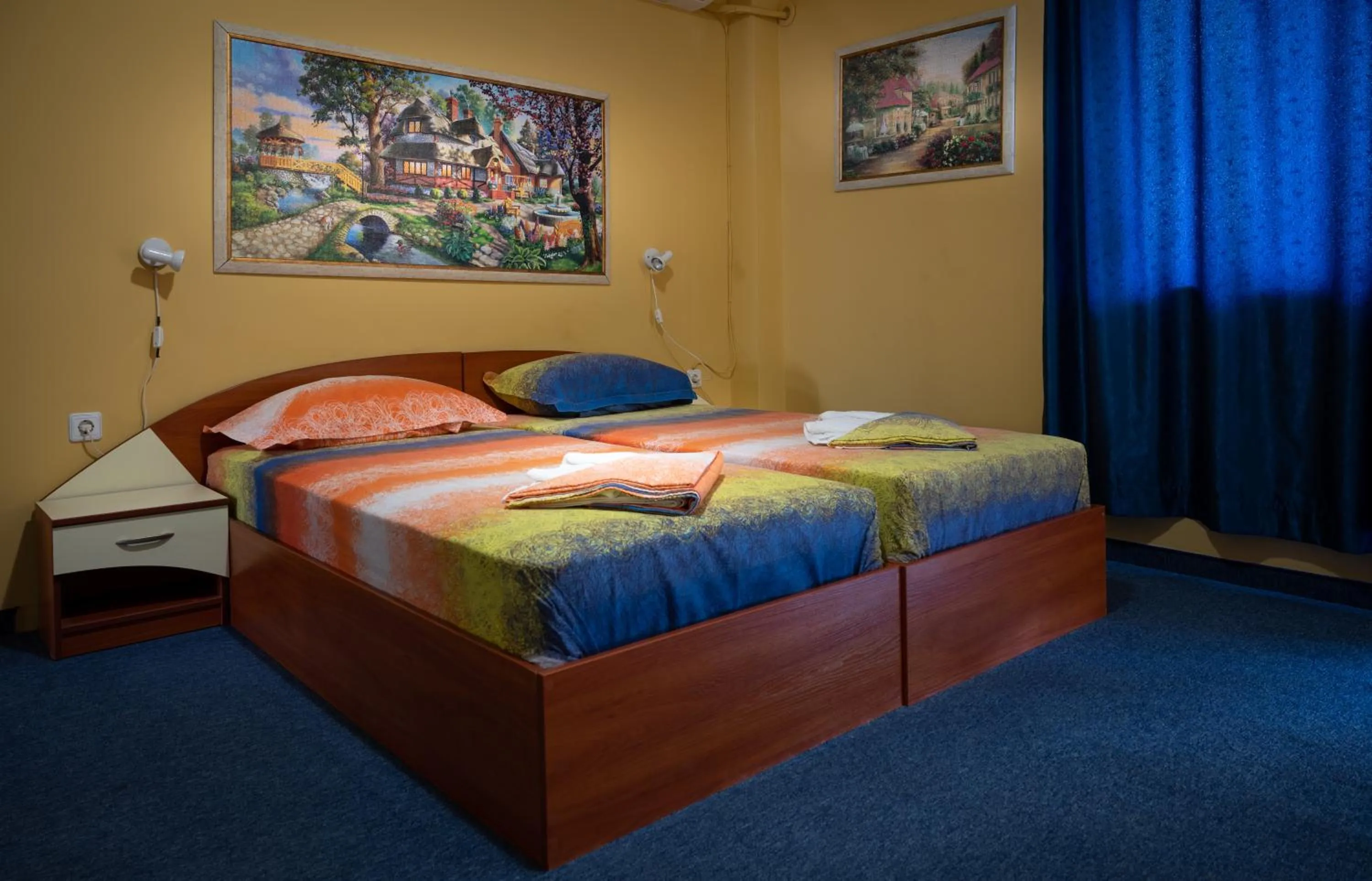 Bed in Kalypso Hotel