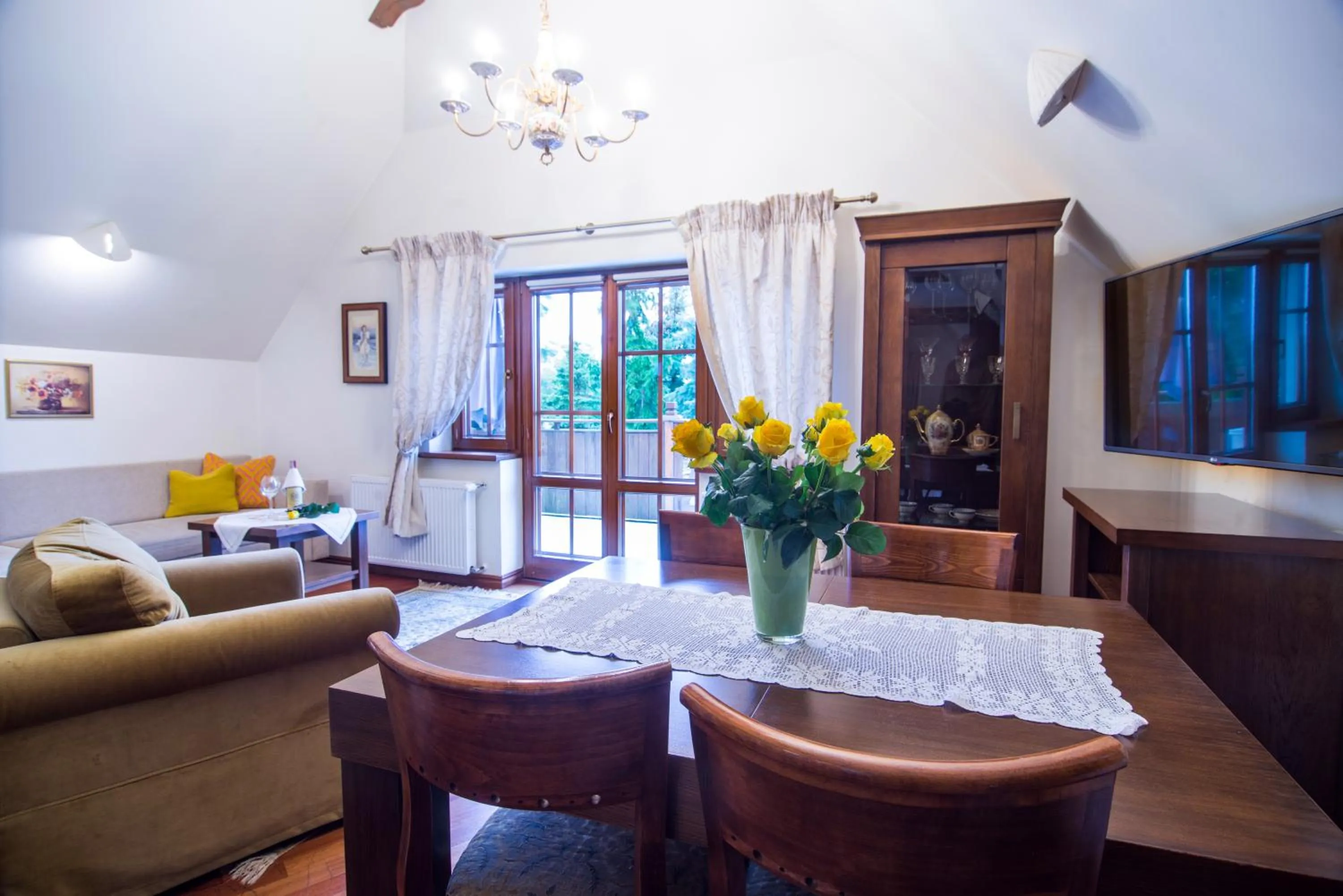 Living room in Hotel Dwa Księżyce