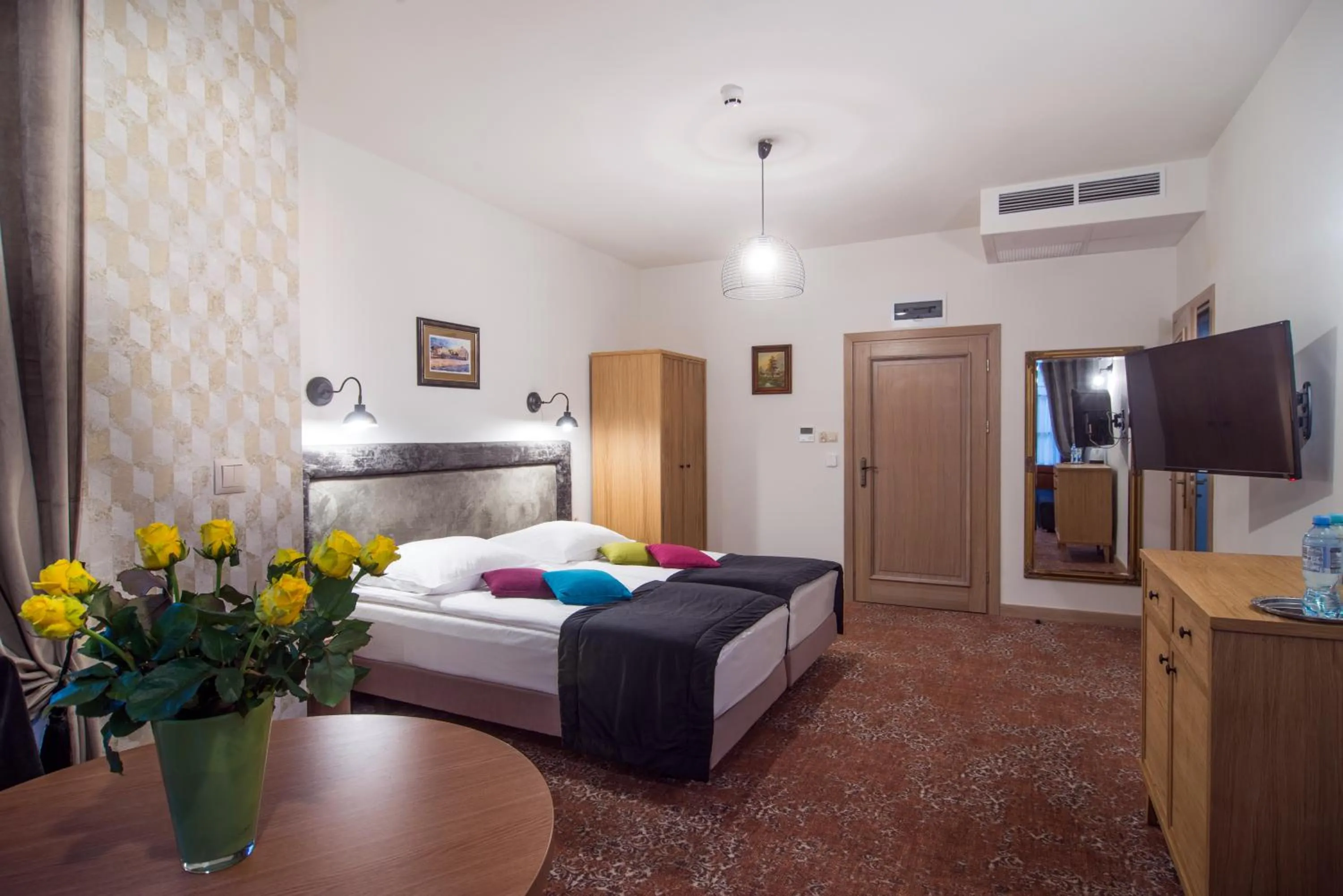 Photo of the whole room, Bed in Hotel Dwa Księżyce