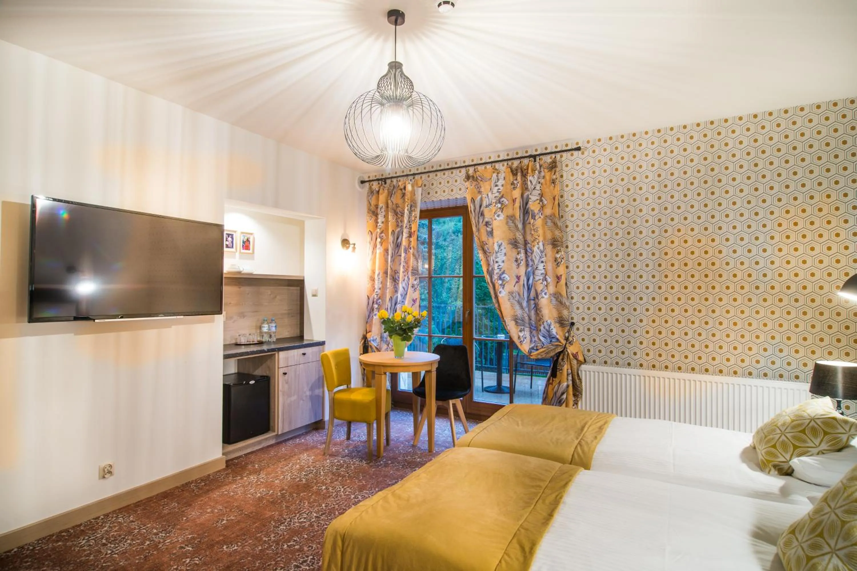 Photo of the whole room, Bed in Hotel Dwa Księżyce