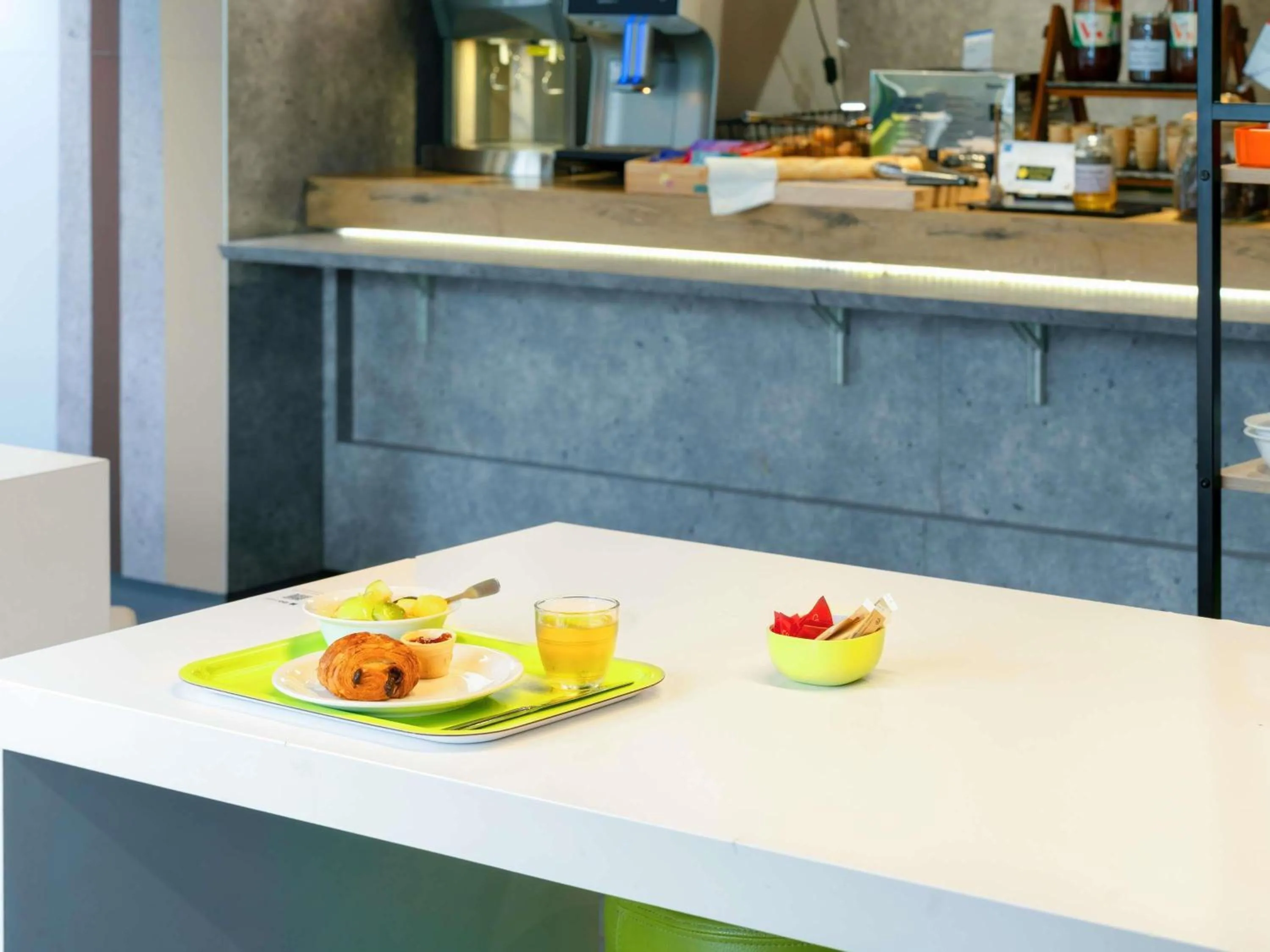 Breakfast in Ibis Budget Manosque Cadarache