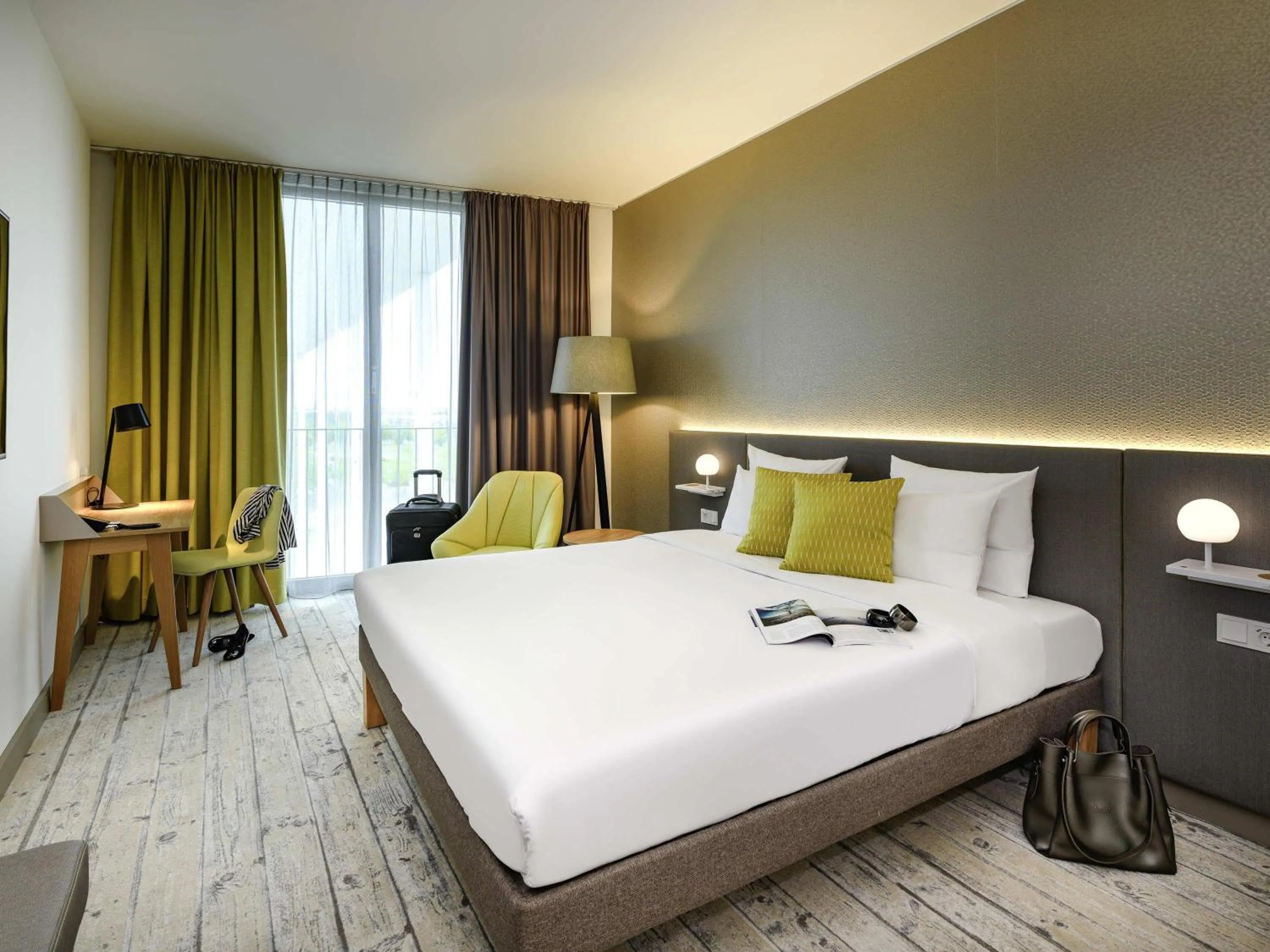 Bedroom, Bed in Novotel München Messe