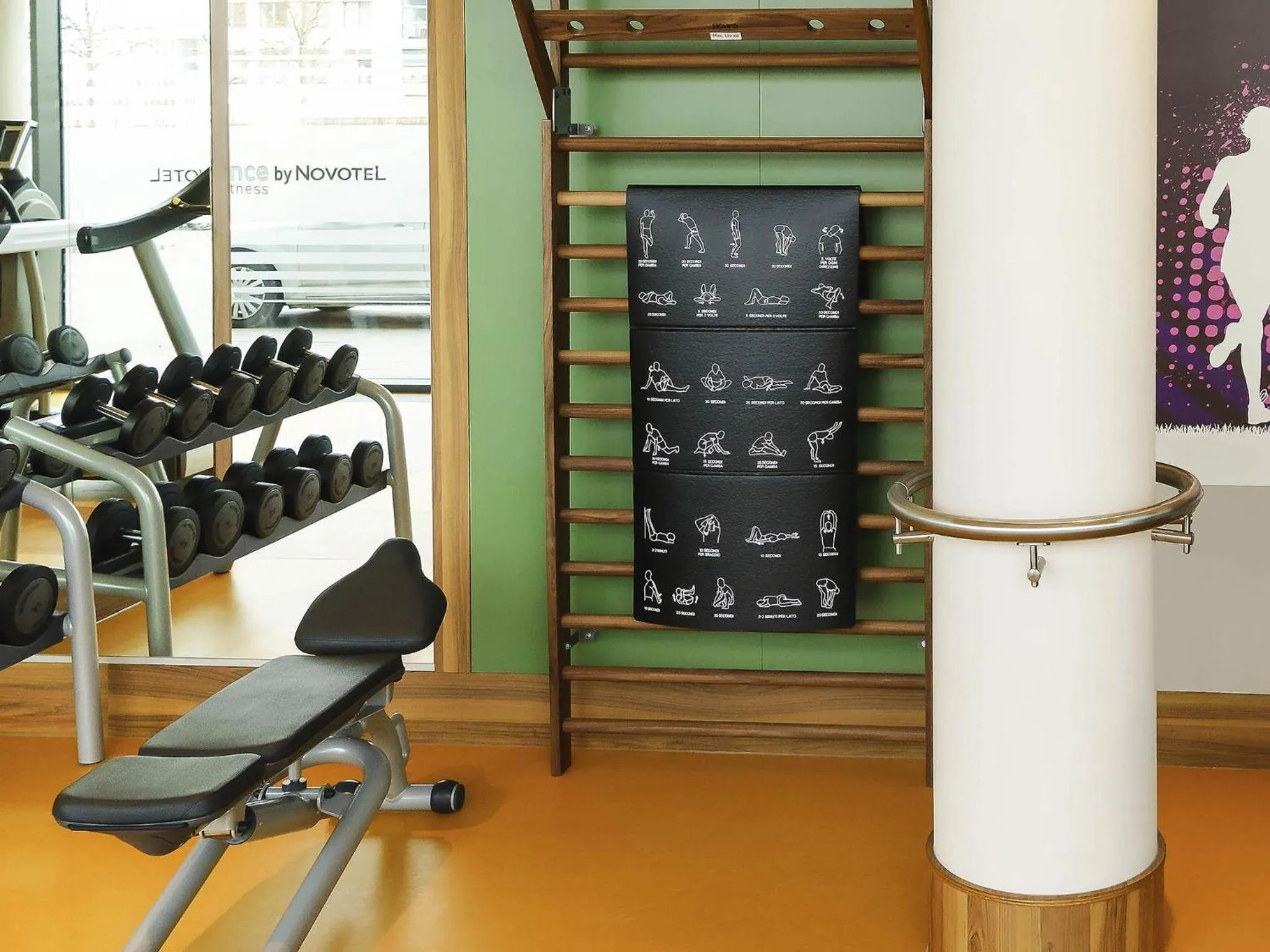 Fitness centre/facilities in Novotel München Messe