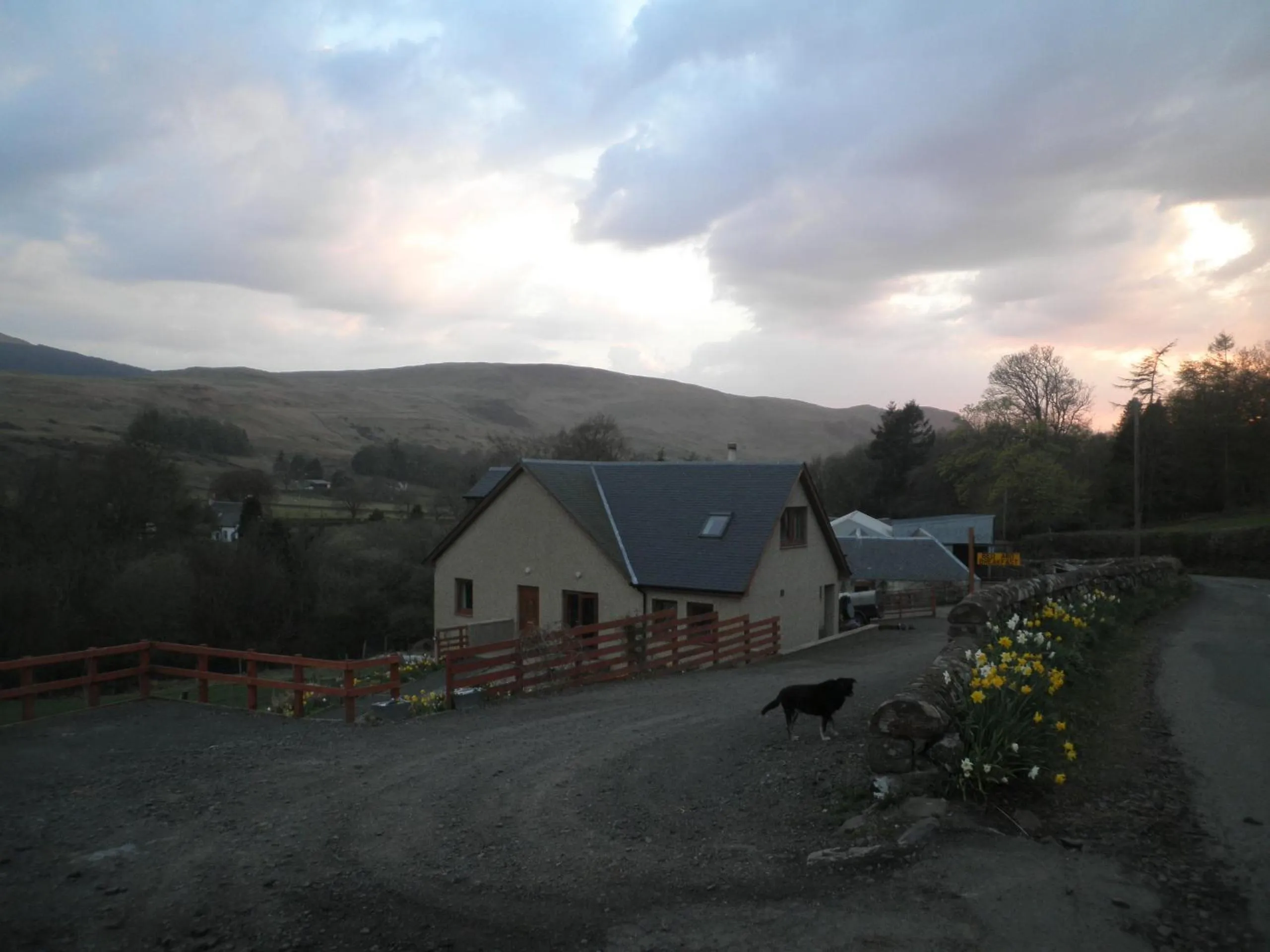 Facade/entrance in Rockfoot B&B