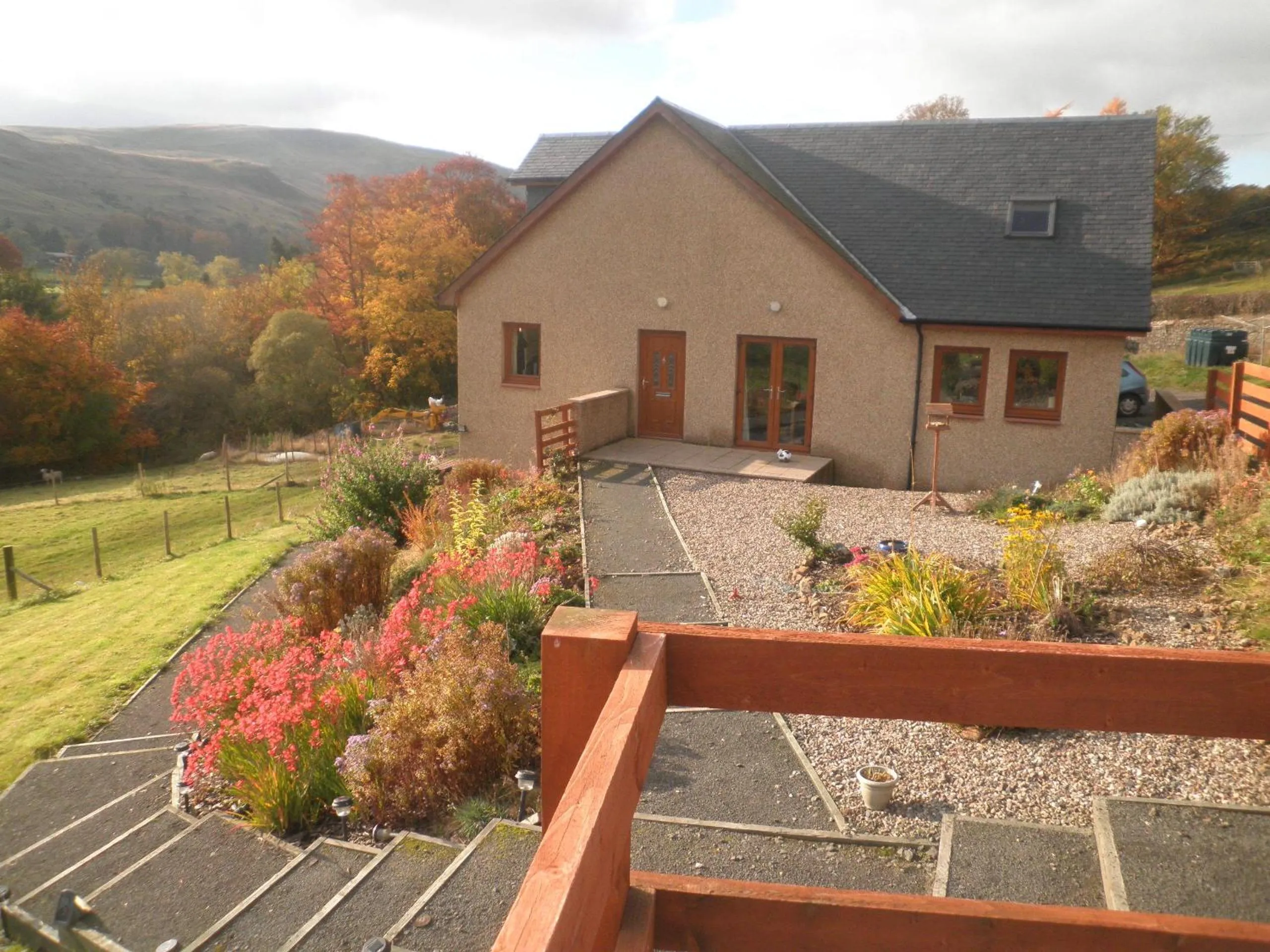 Facade/entrance in Rockfoot B&B