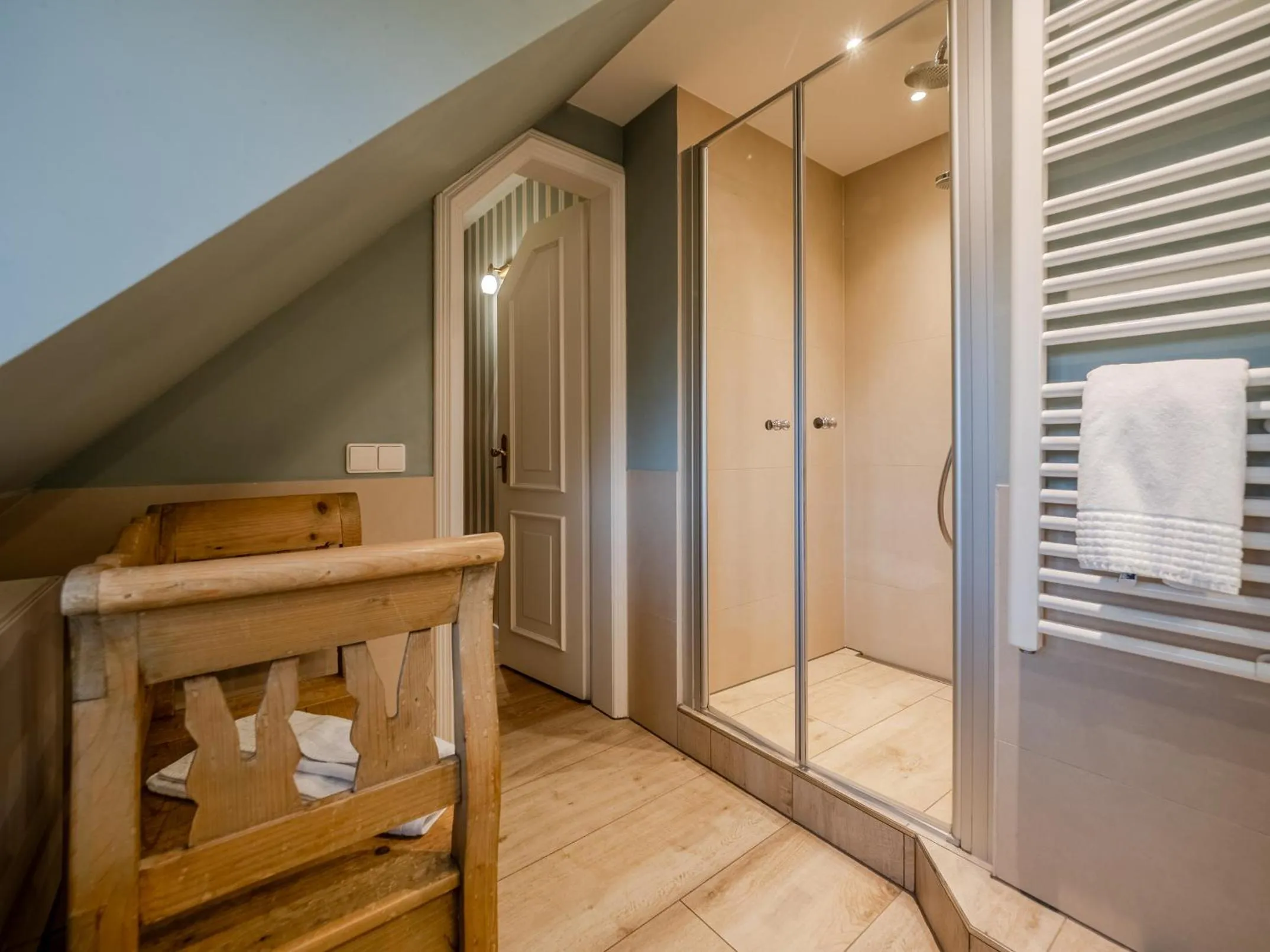 Shower in Boutiquehotel Seiler Hof Keitum