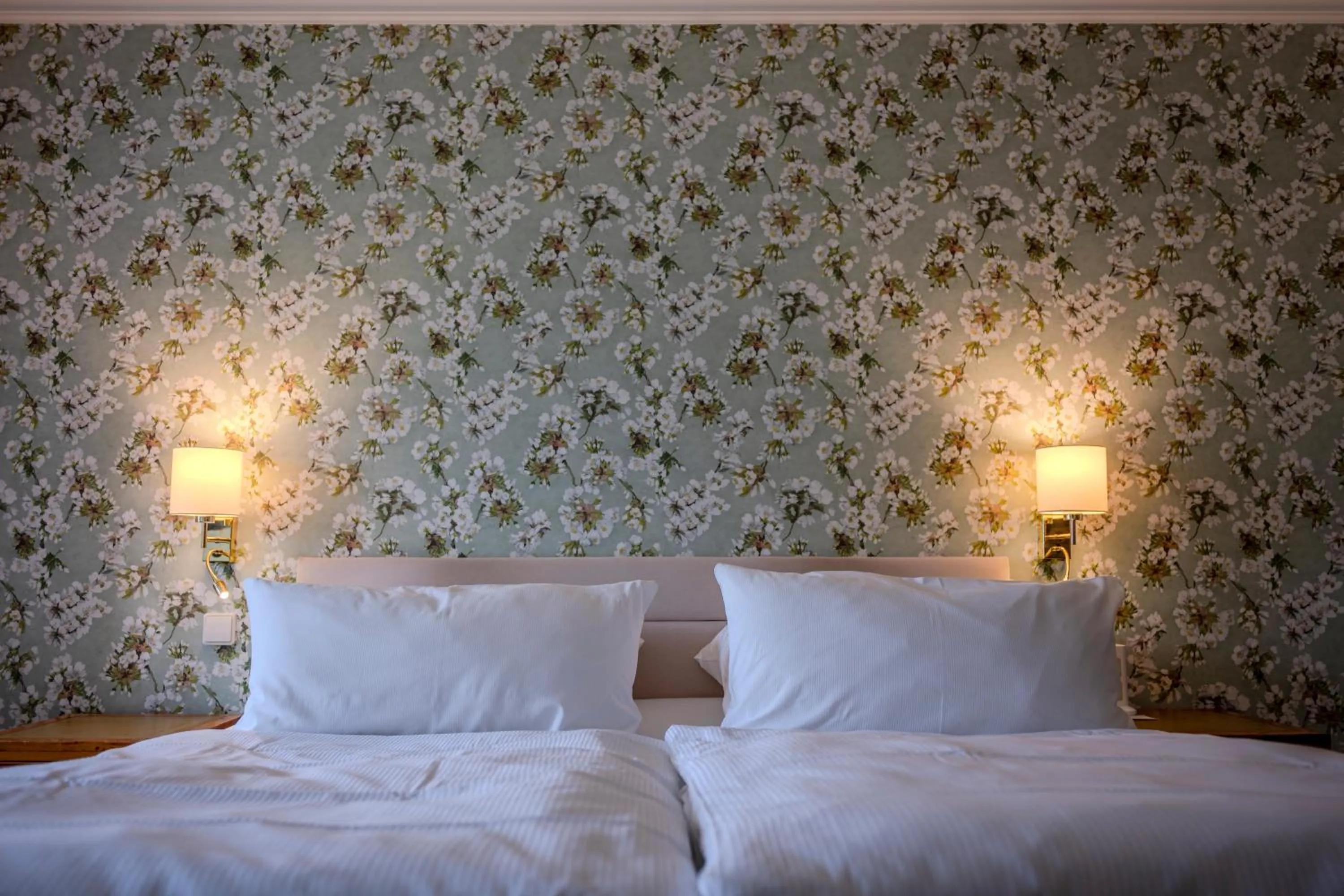 Bed in Boutiquehotel Seiler Hof Keitum