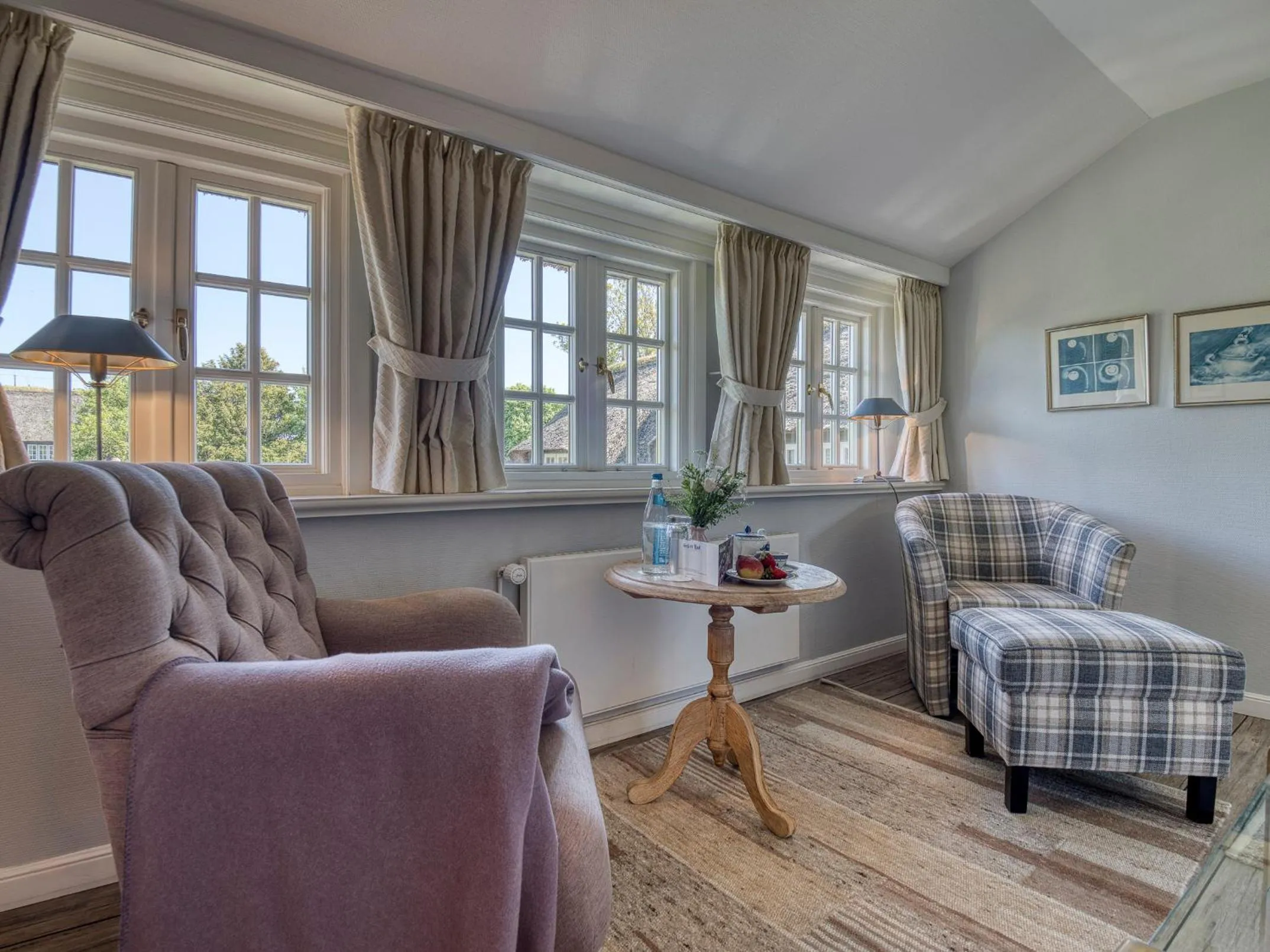 Seating area in Boutiquehotel Seiler Hof Keitum