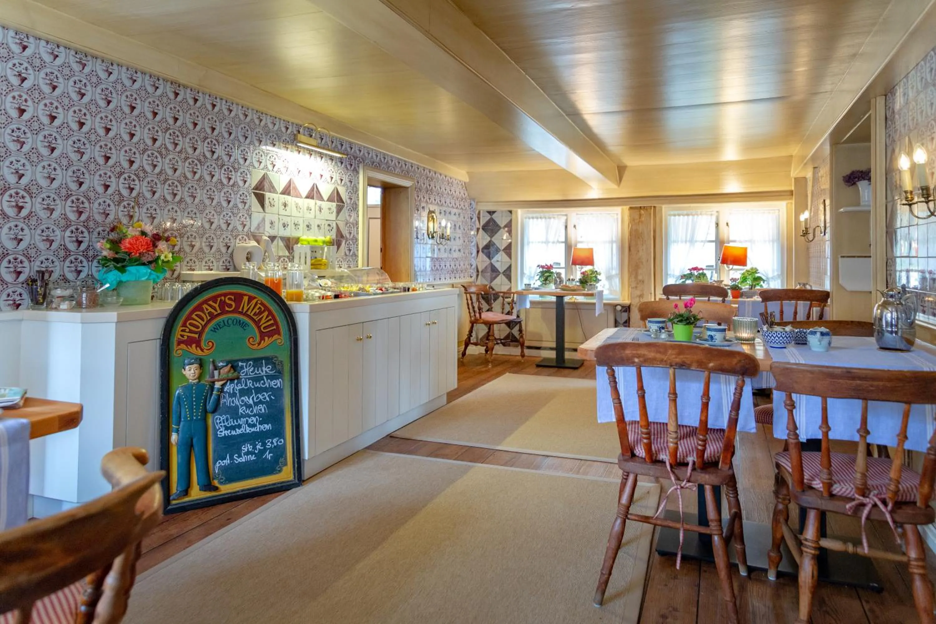 Restaurant/places to eat in Boutiquehotel Seiler Hof Keitum