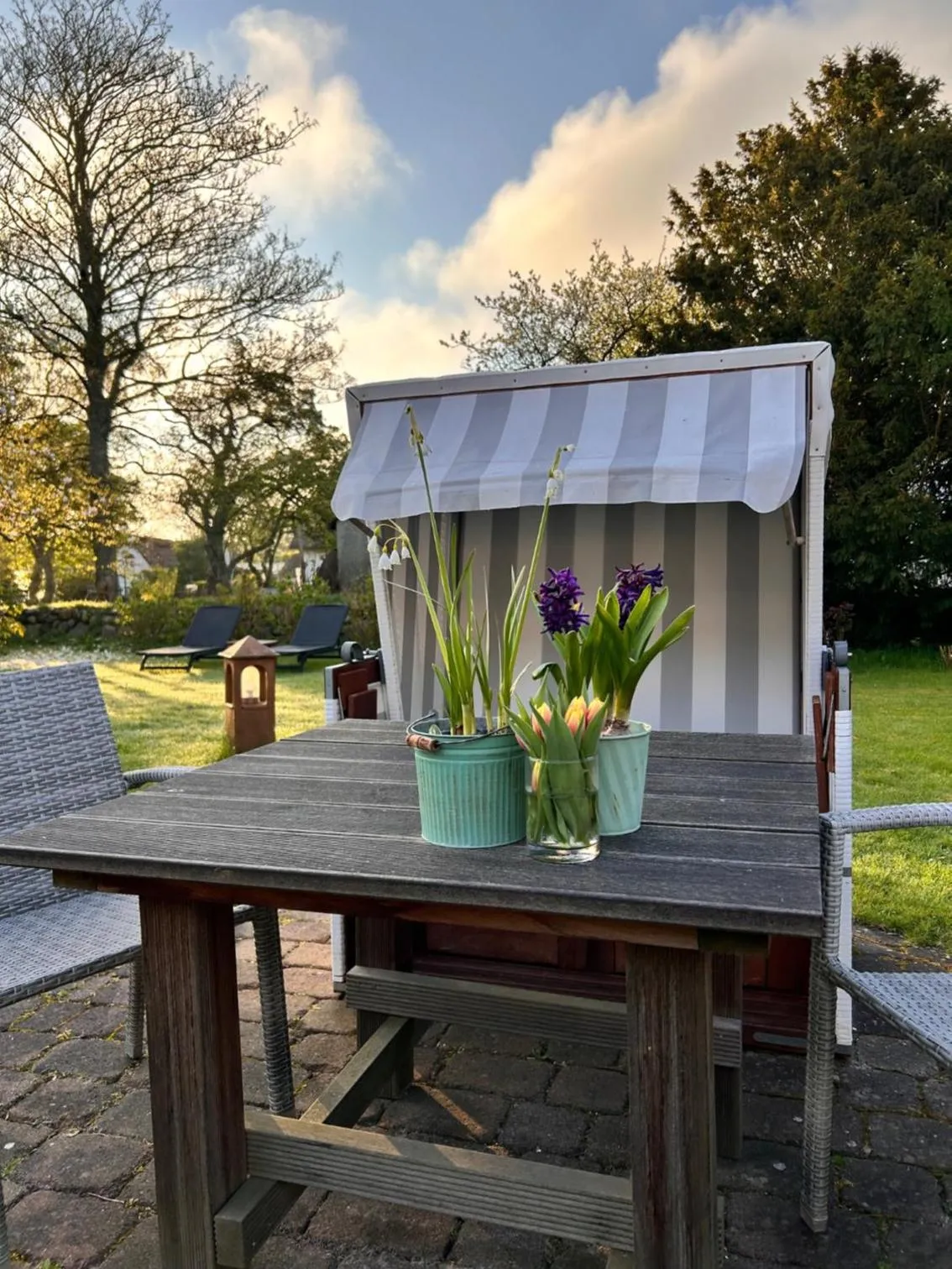 Garden in Boutiquehotel Seiler Hof Keitum