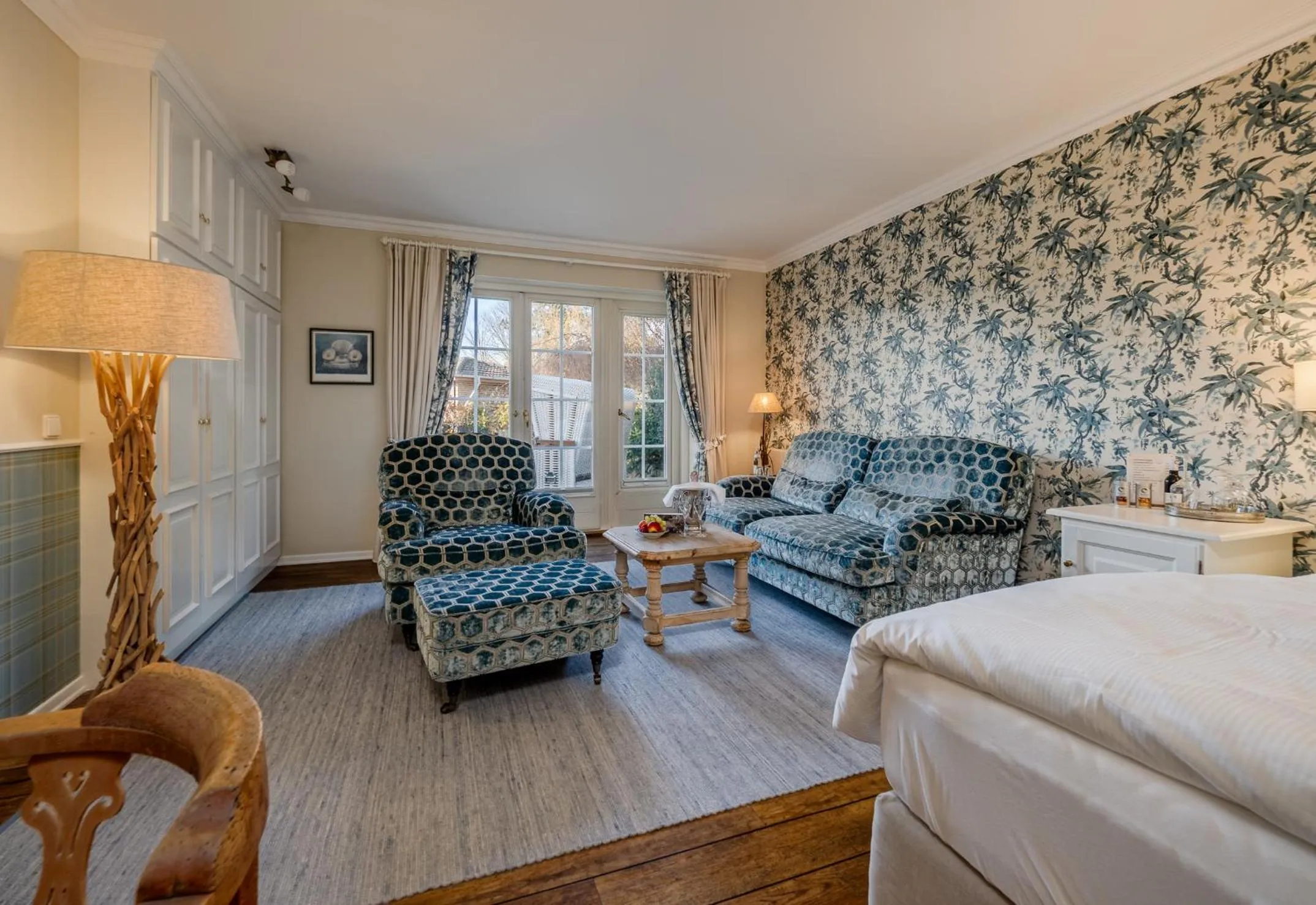 Living room, Bed in Boutiquehotel Seiler Hof Keitum