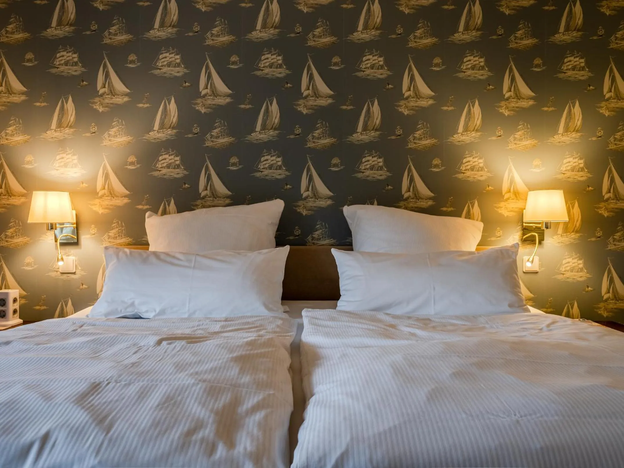 Bed in Boutiquehotel Seiler Hof Keitum