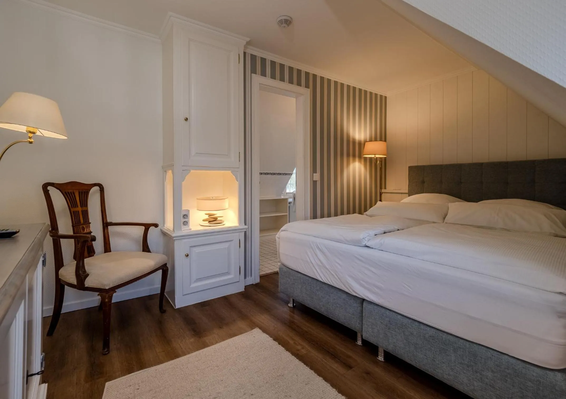 Bed in Boutiquehotel Seiler Hof Keitum