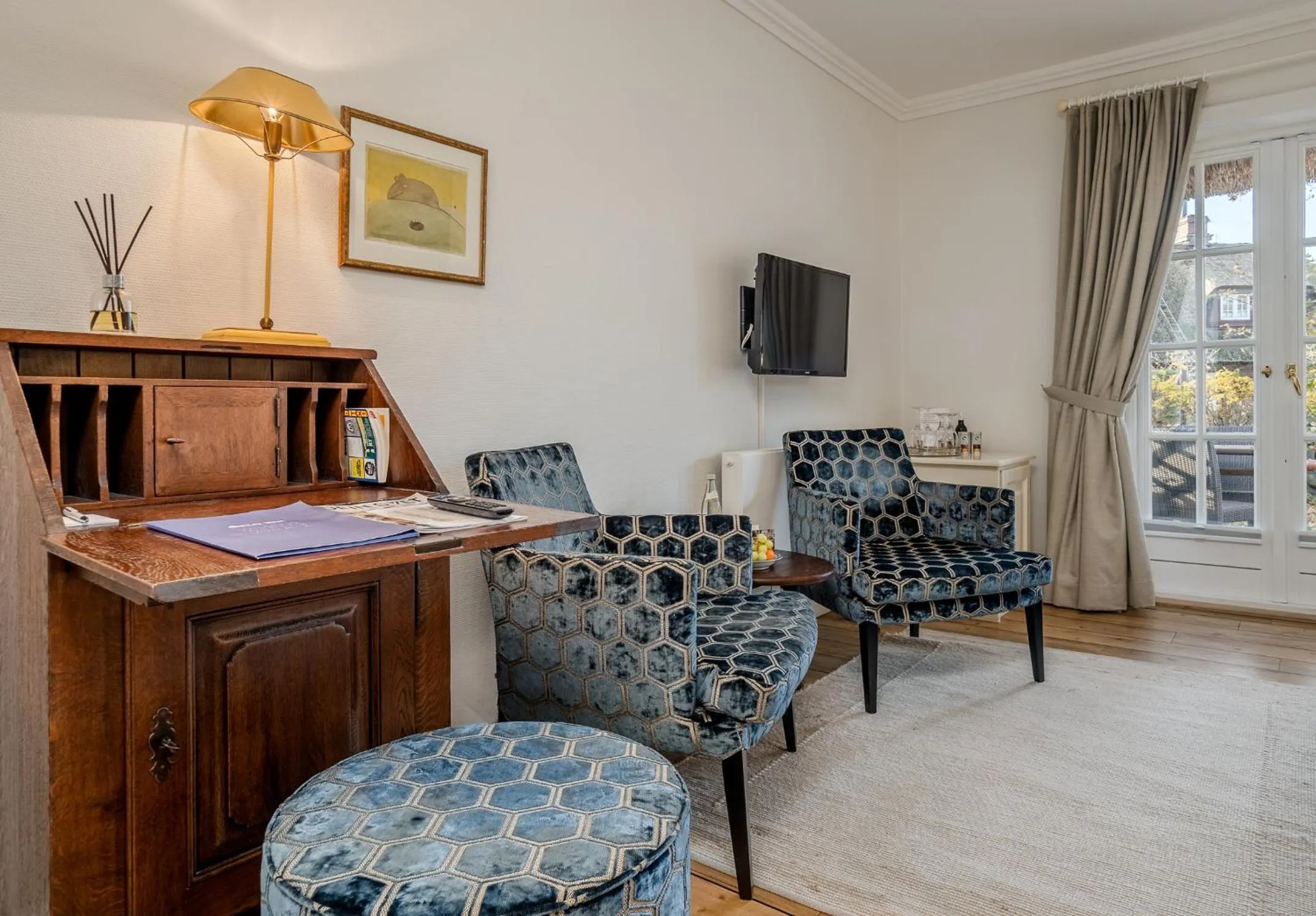 Seating area in Boutiquehotel Seiler Hof Keitum