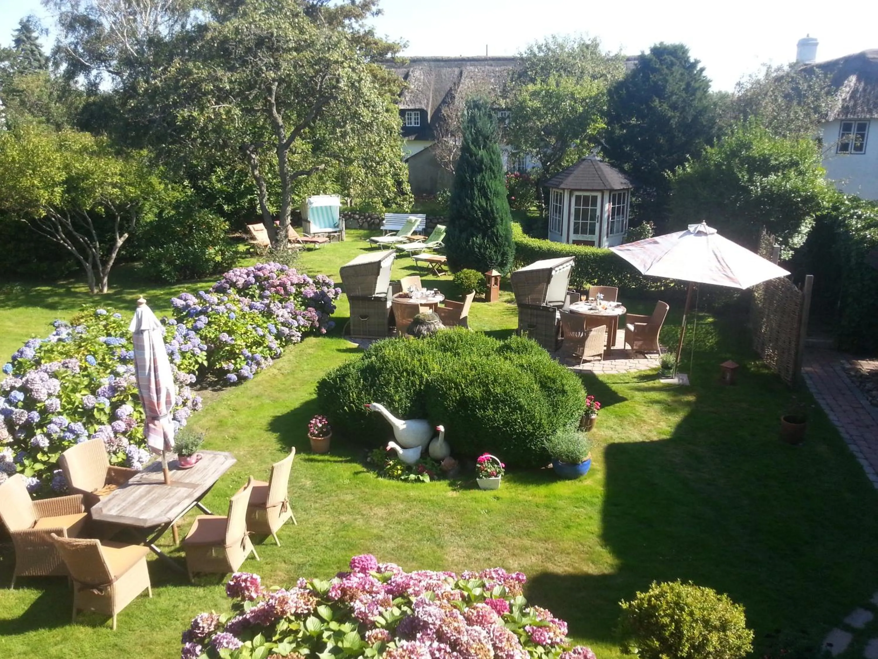 Balcony/Terrace in Boutiquehotel Seiler Hof Keitum