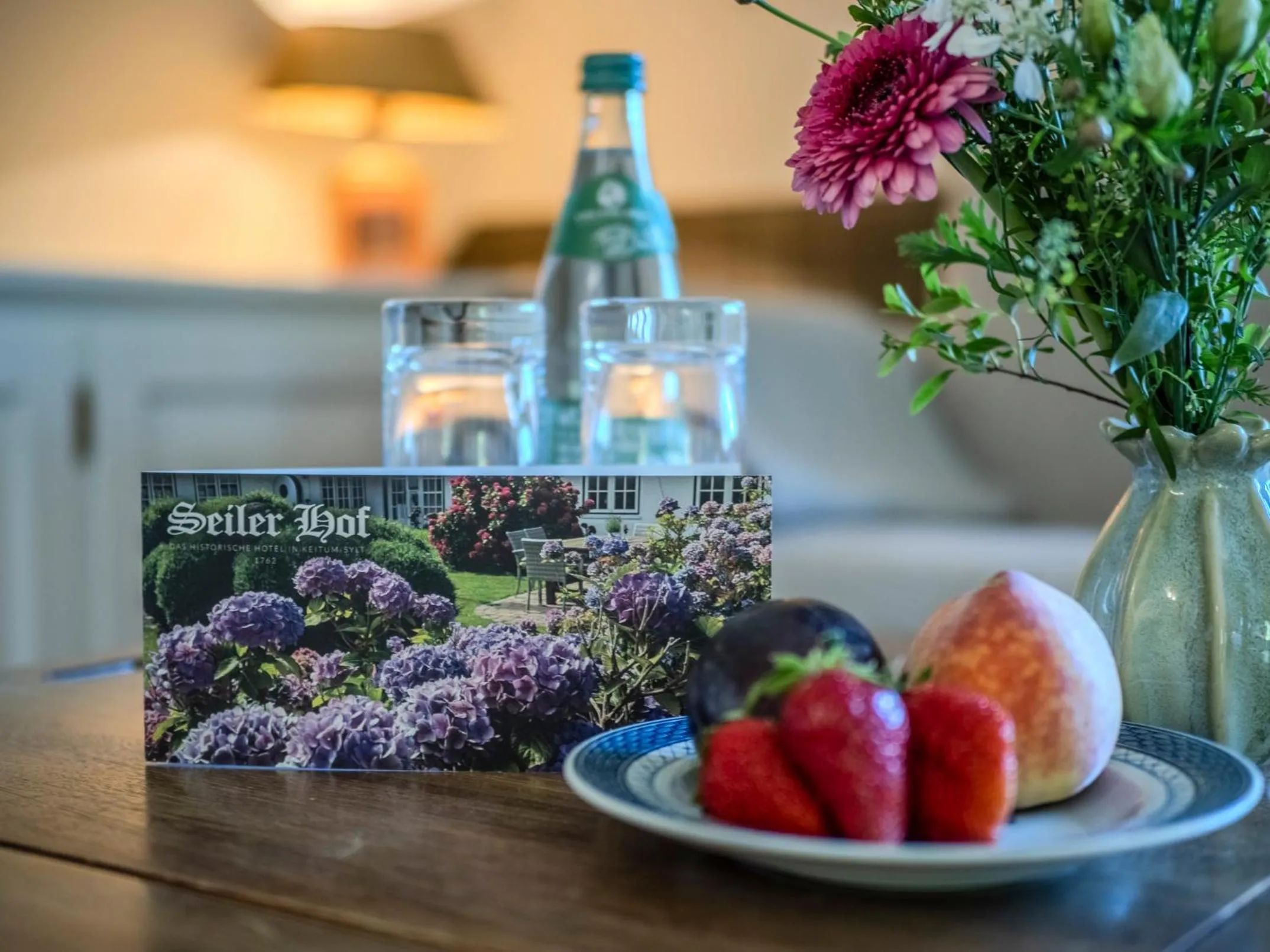 Food and drinks in Boutiquehotel Seiler Hof Keitum