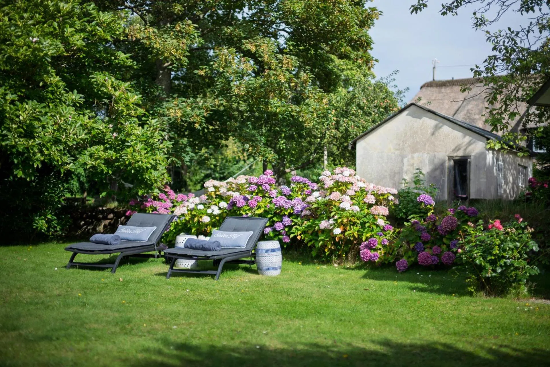 Garden in Boutiquehotel Seiler Hof Keitum