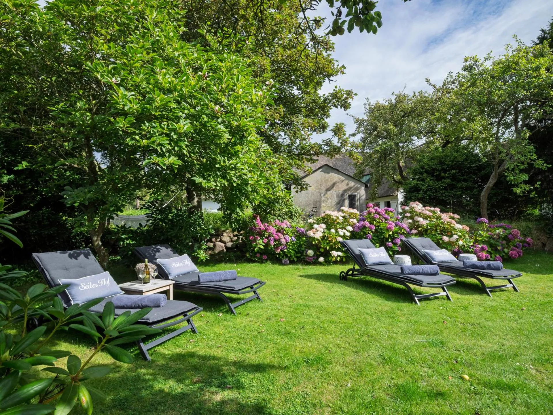 sunbed in Boutiquehotel Seiler Hof Keitum