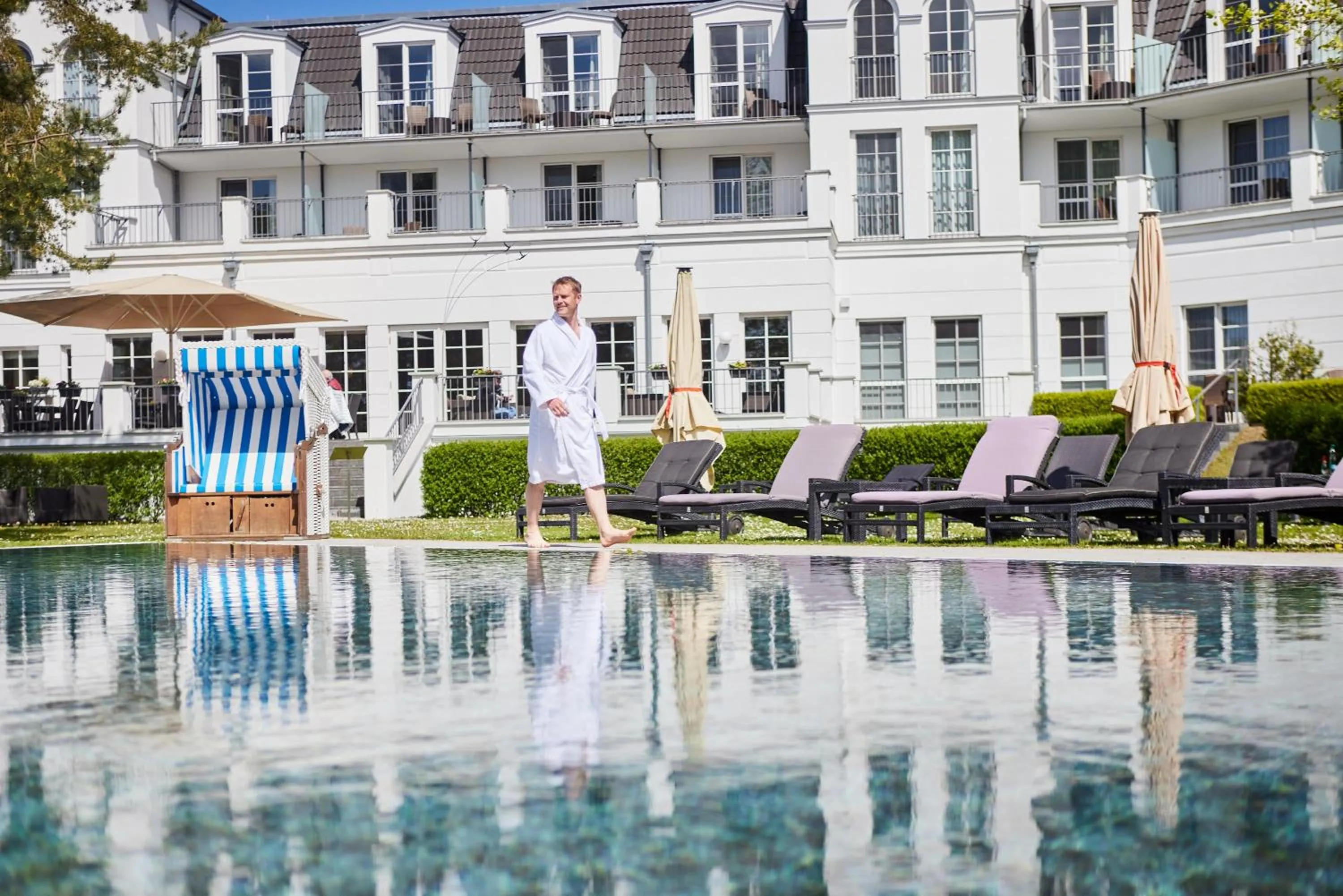 Swimming pool in Strandhotel Zingst