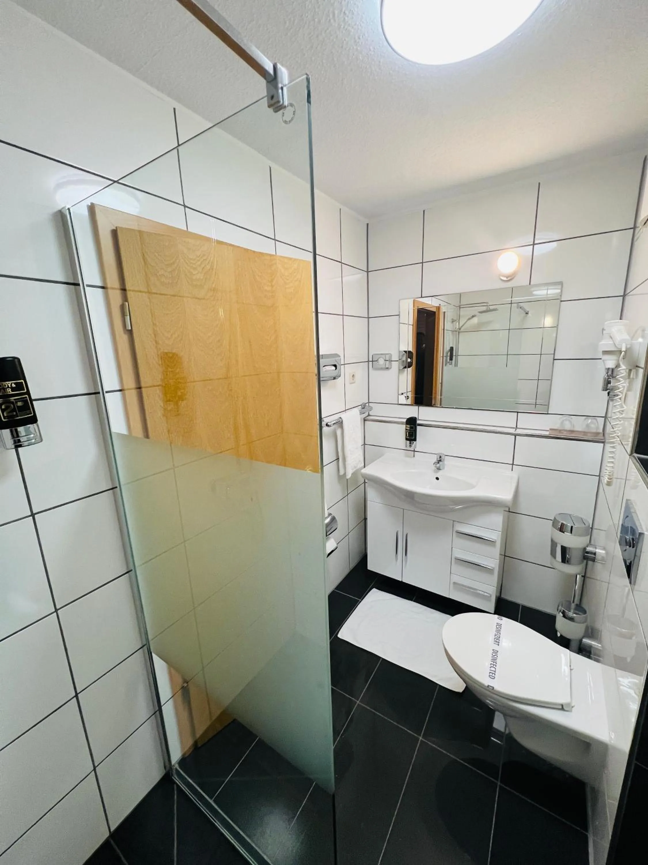 Bathroom in Hotel Hirt