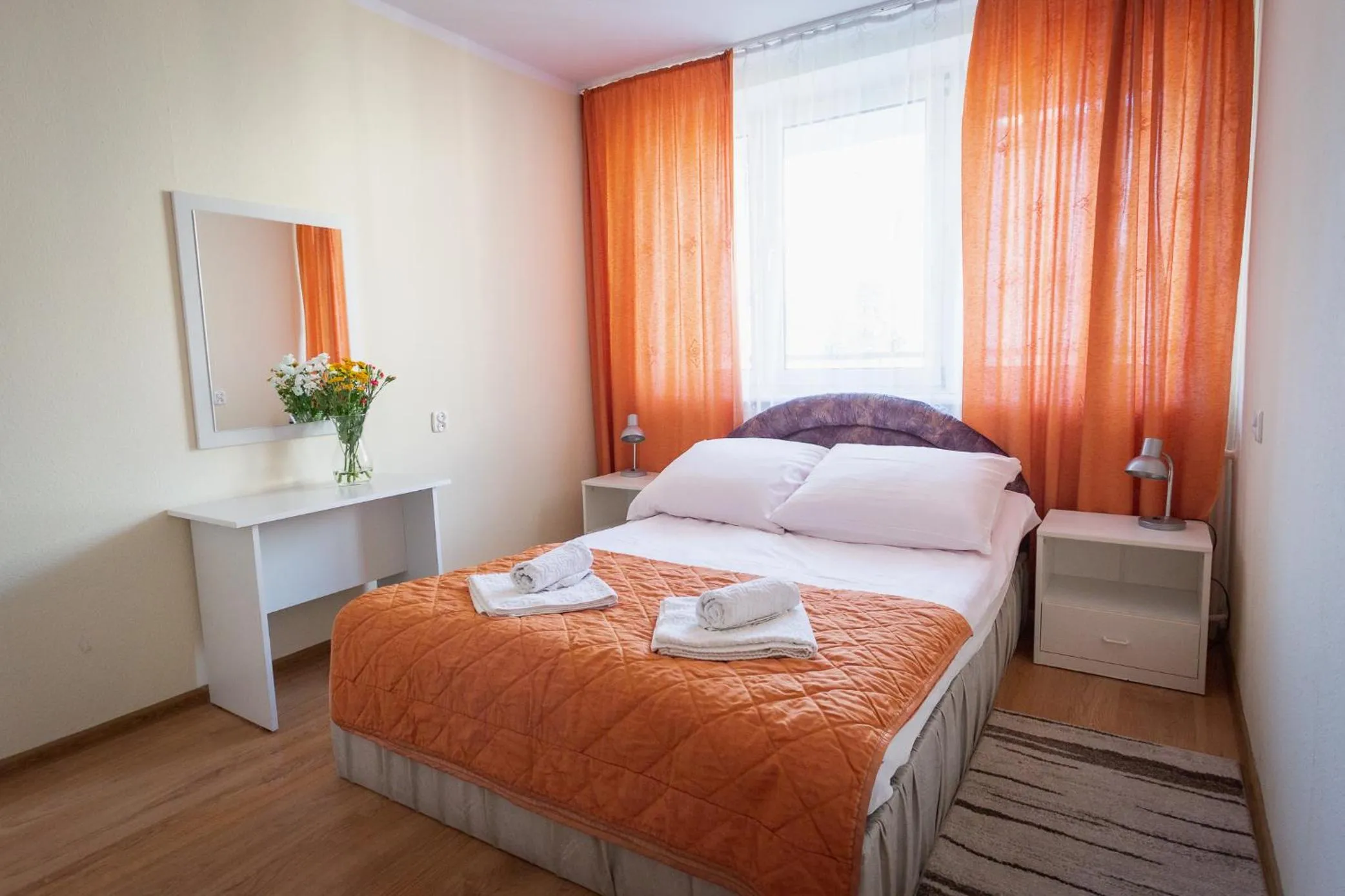 Bed in Hotel Sybilla