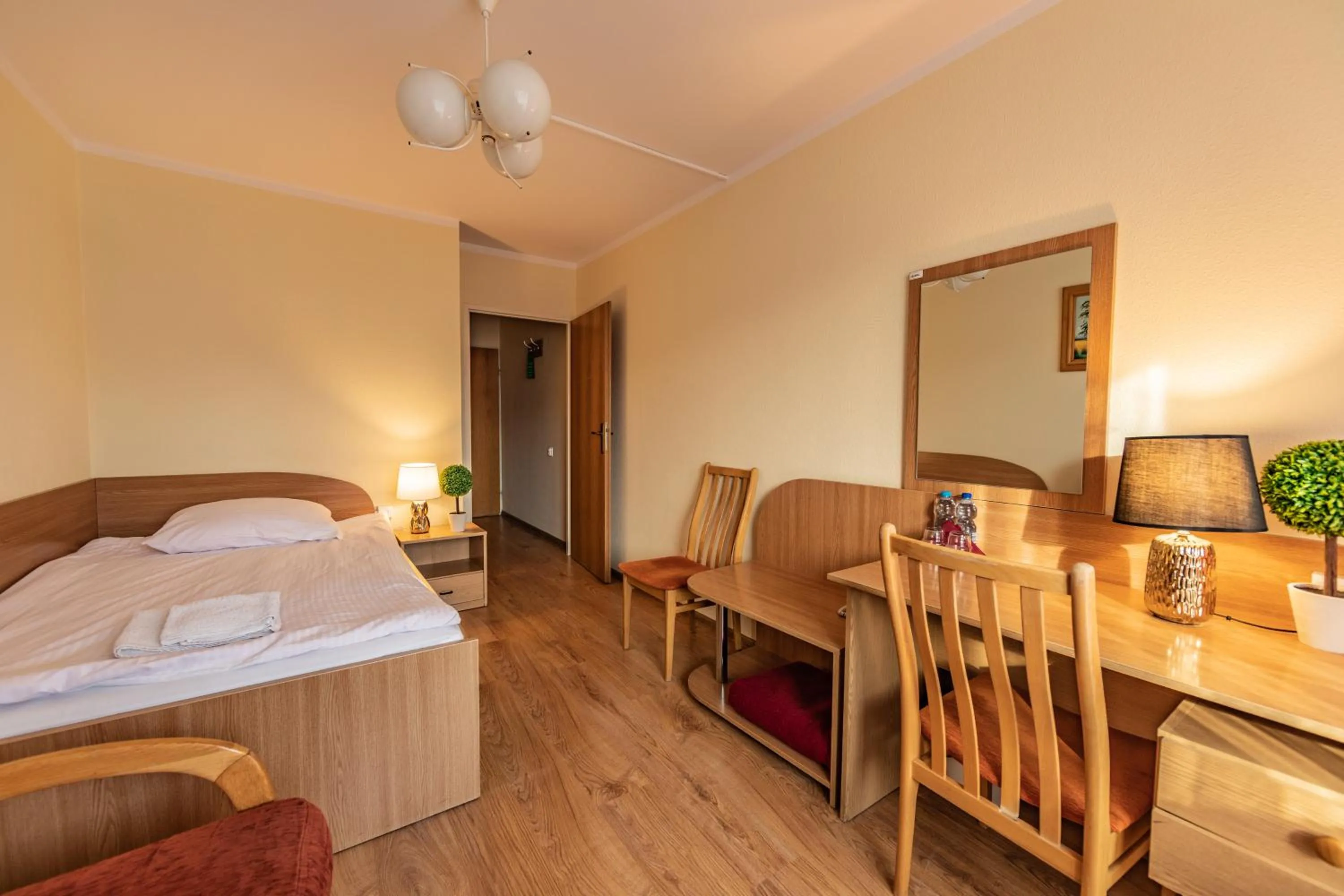 Bed in Hotel Sybilla