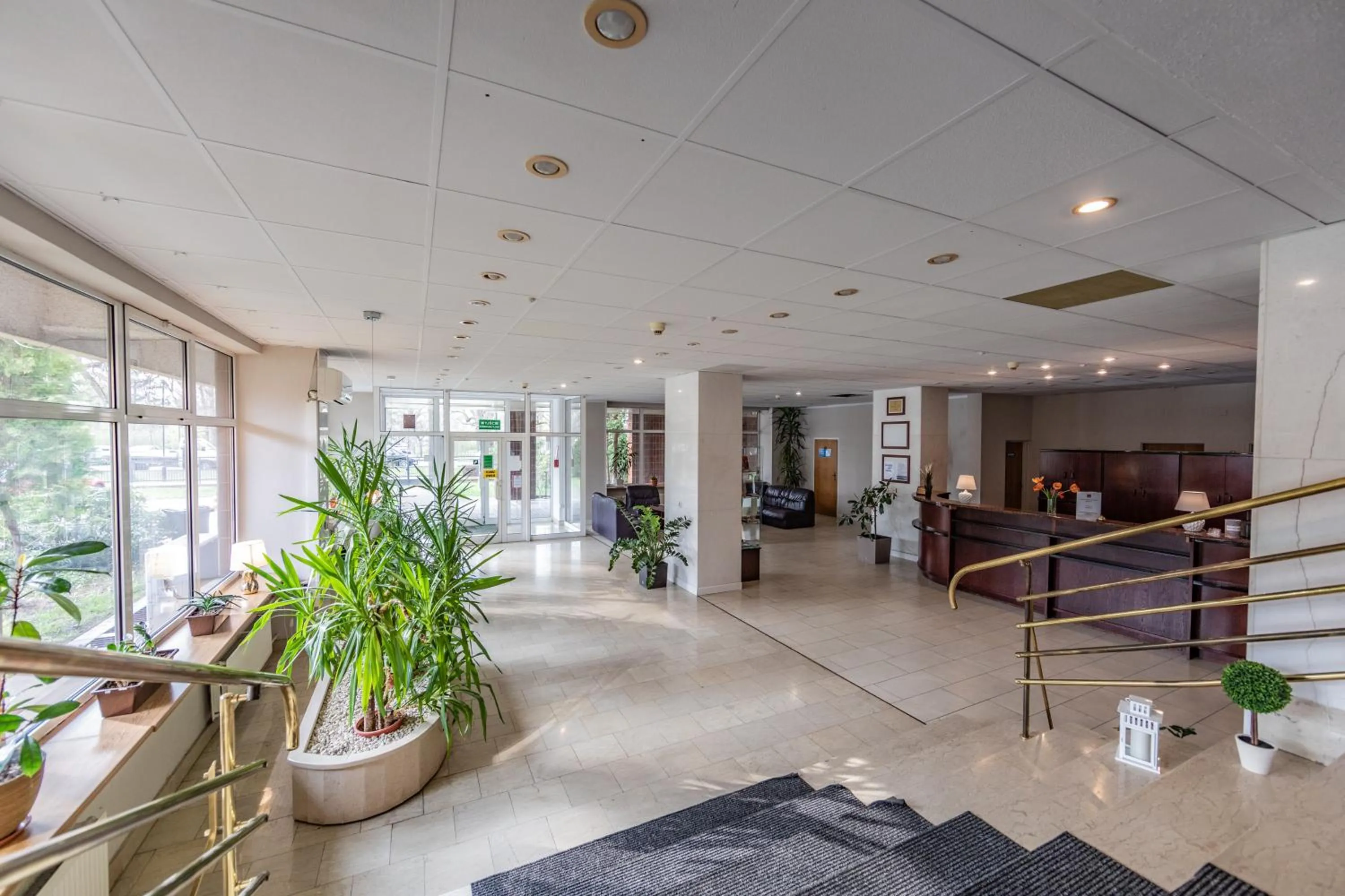 Lobby or reception in Hotel Sybilla