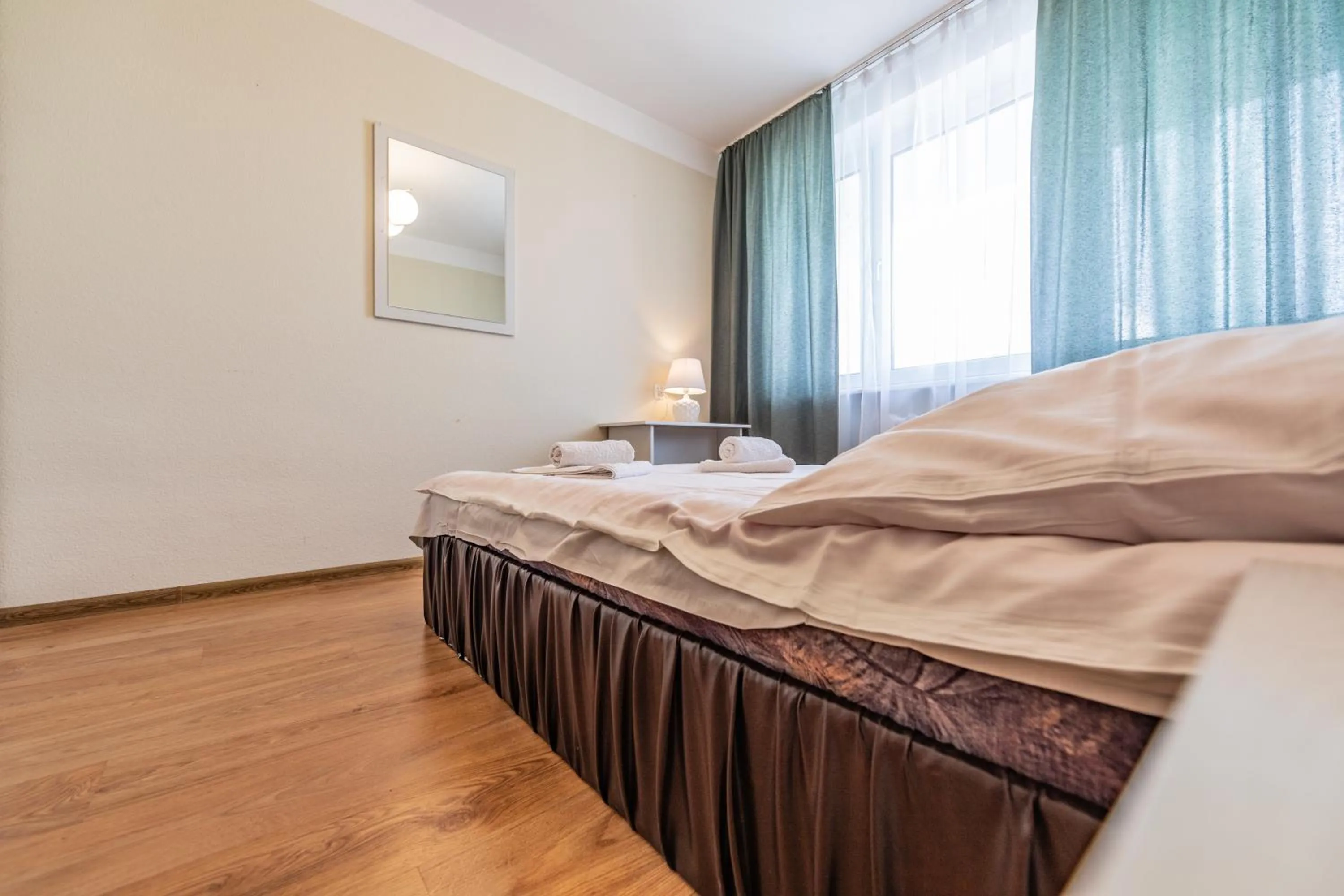 Bed in Hotel Sybilla